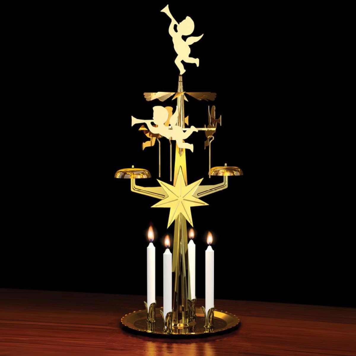 Swedish Angel Chimes brass – image 2
