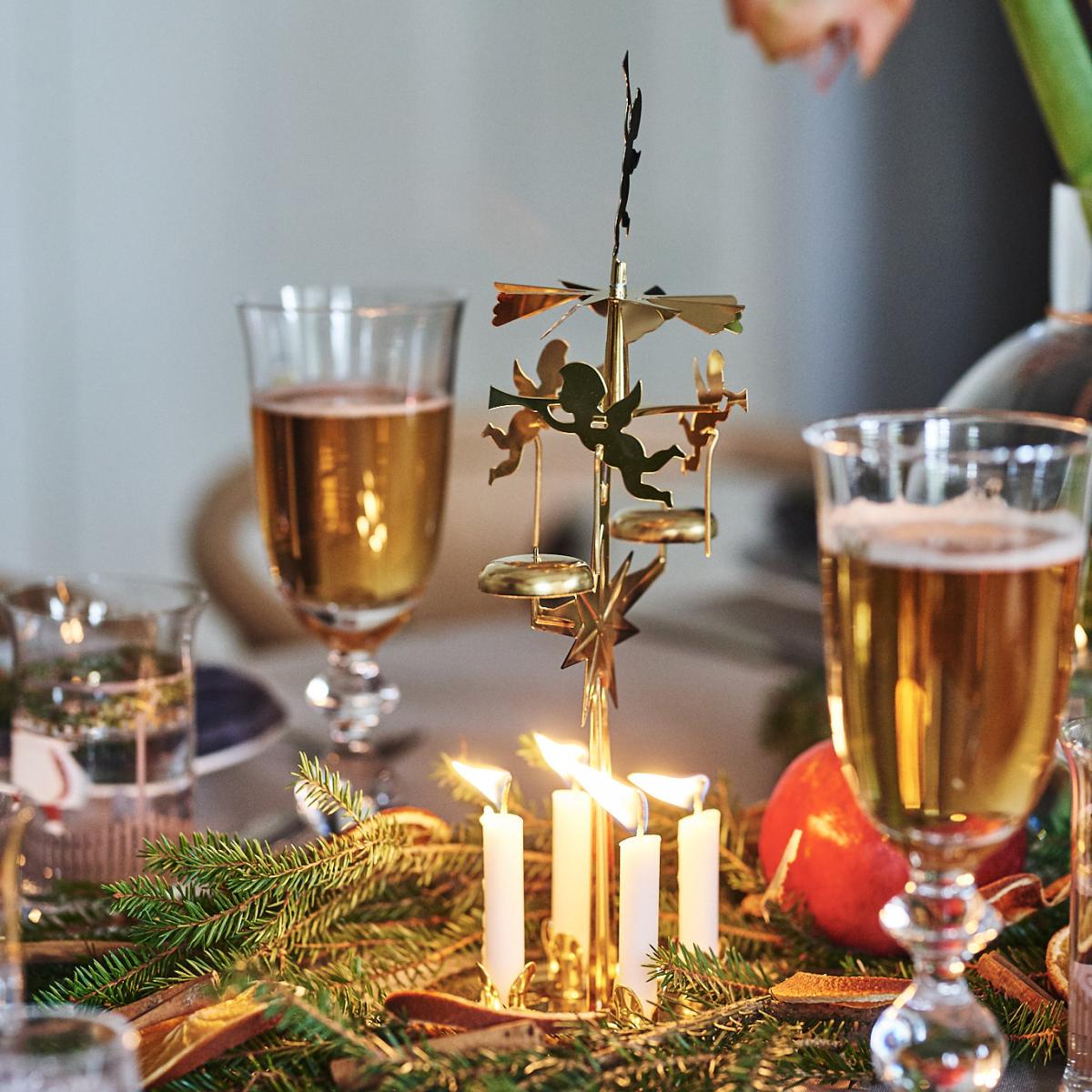 Swedish Angel Chimes brass – image 4