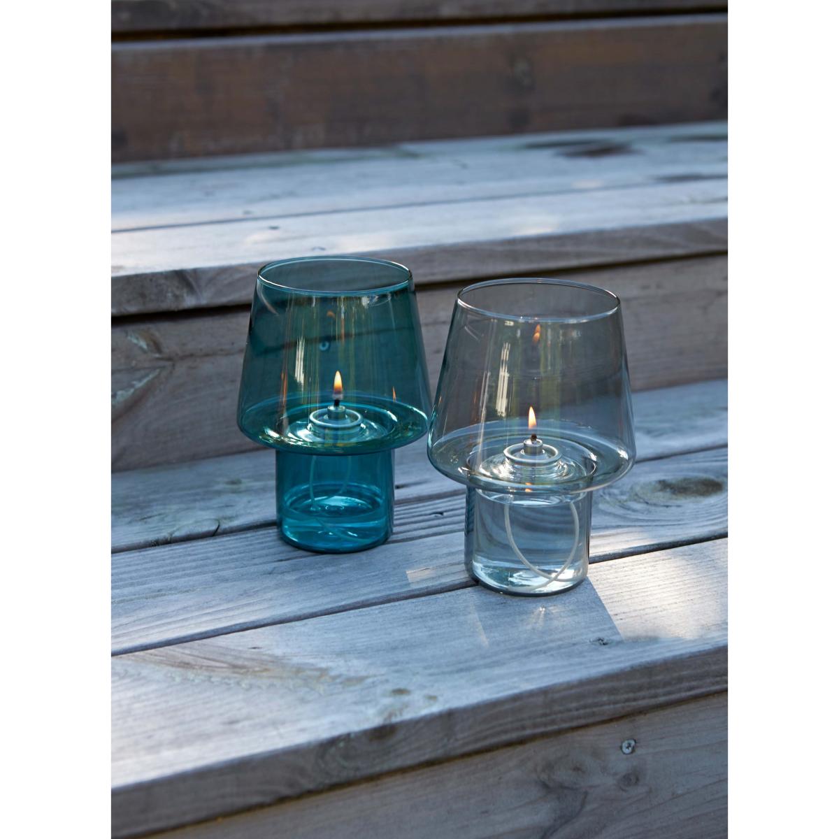 VIVA oil lamp 16.5 cm Smoke – image 4