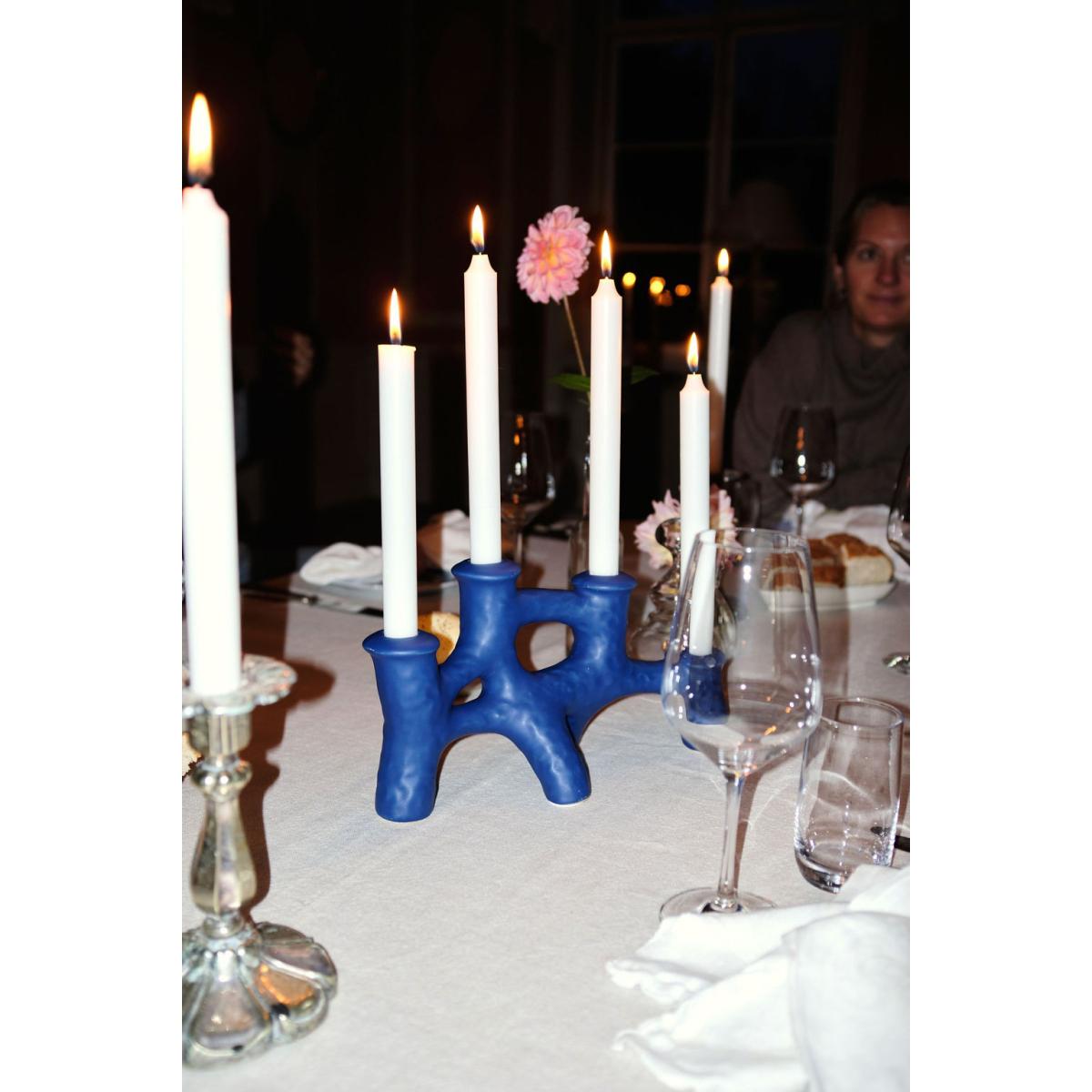 Byon Luca candle sticks 12x30 cm Blue – image 3
