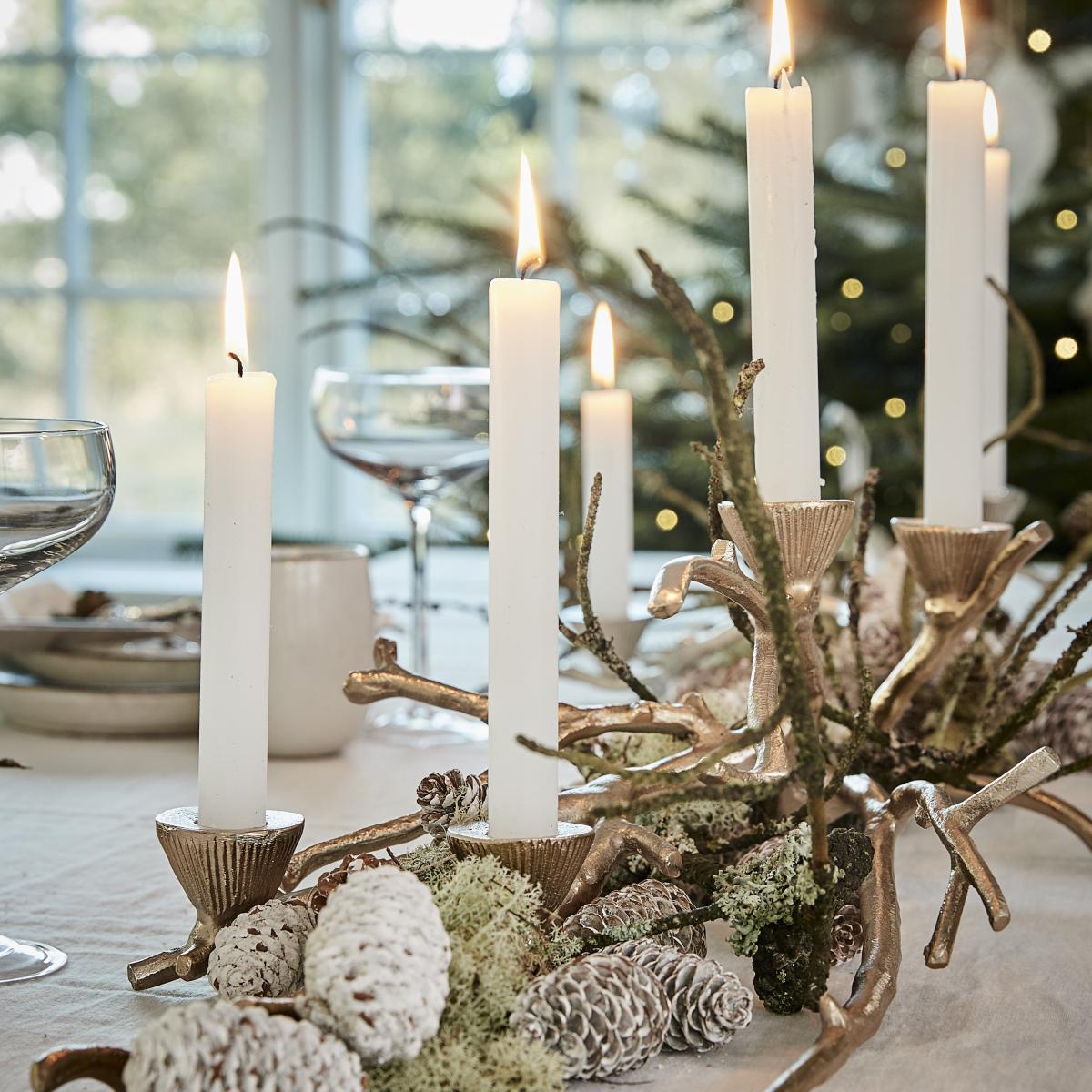 Aurelia candle sticks 16 cm light gold – image 2