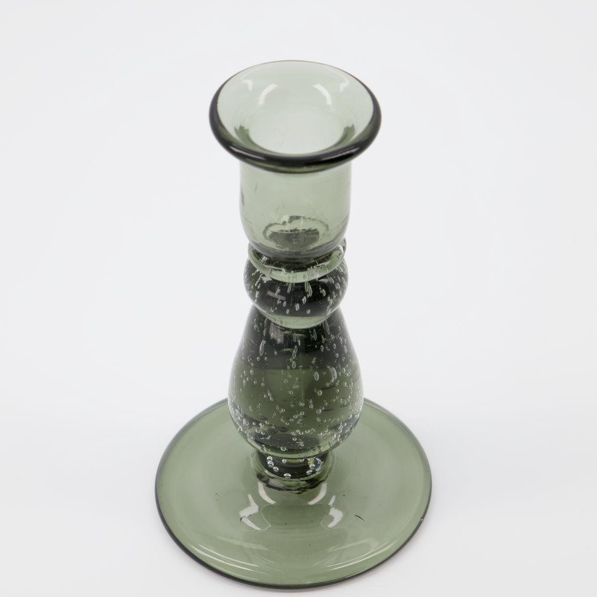Glee candle sticks 16 cm grey – image 5