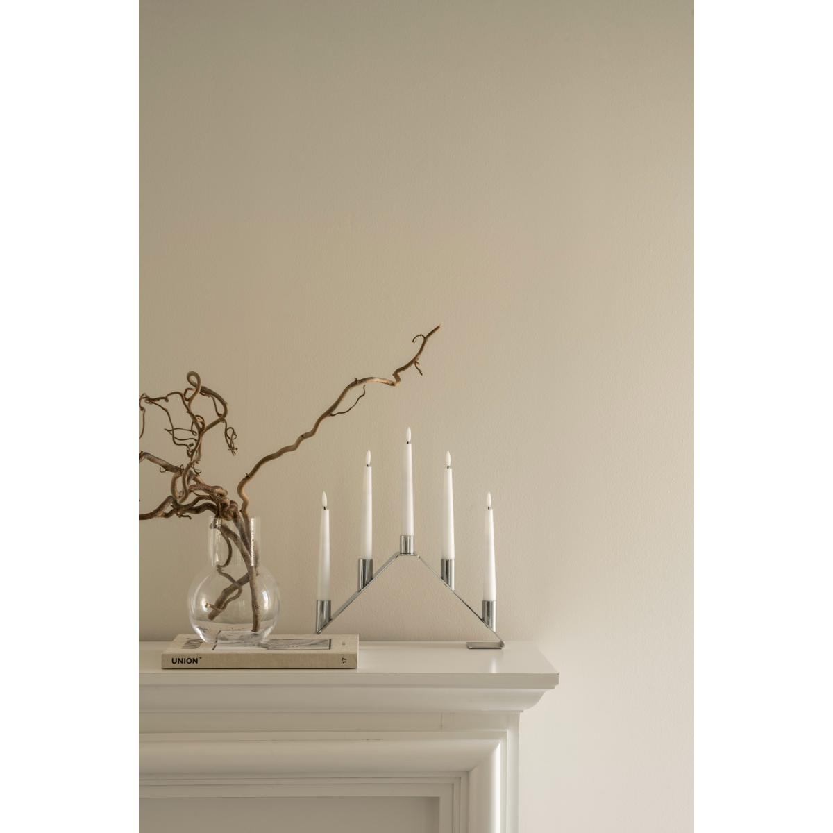 Watt & Veke Luna advent candle Chrome – image 4