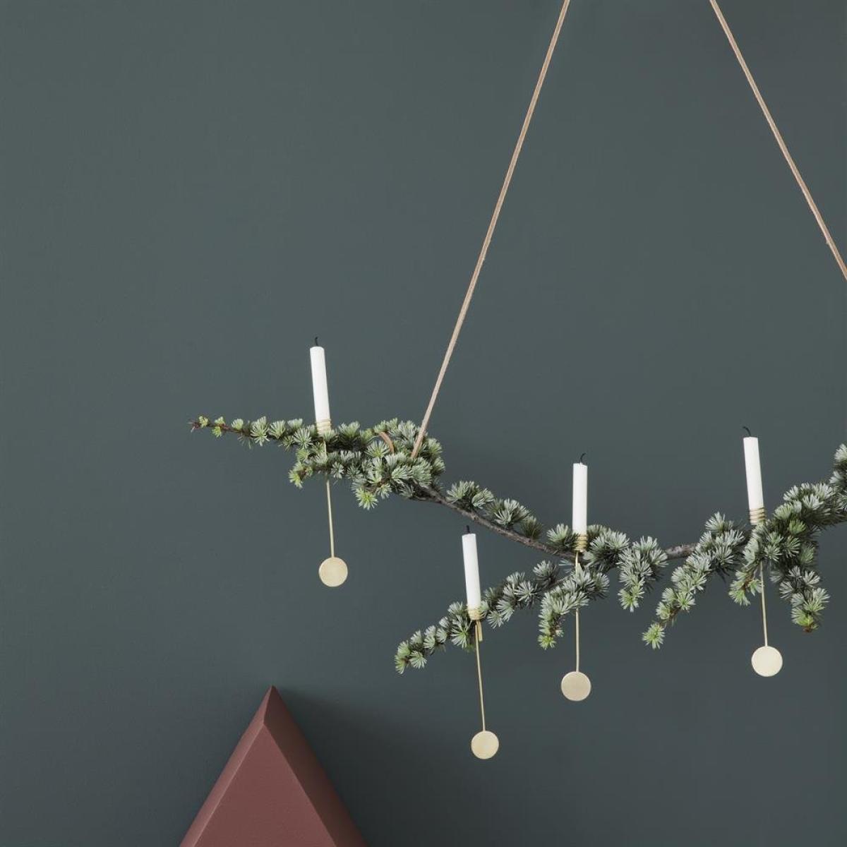 Ferm Living Christmas tree candleholders 4-pack – image 3