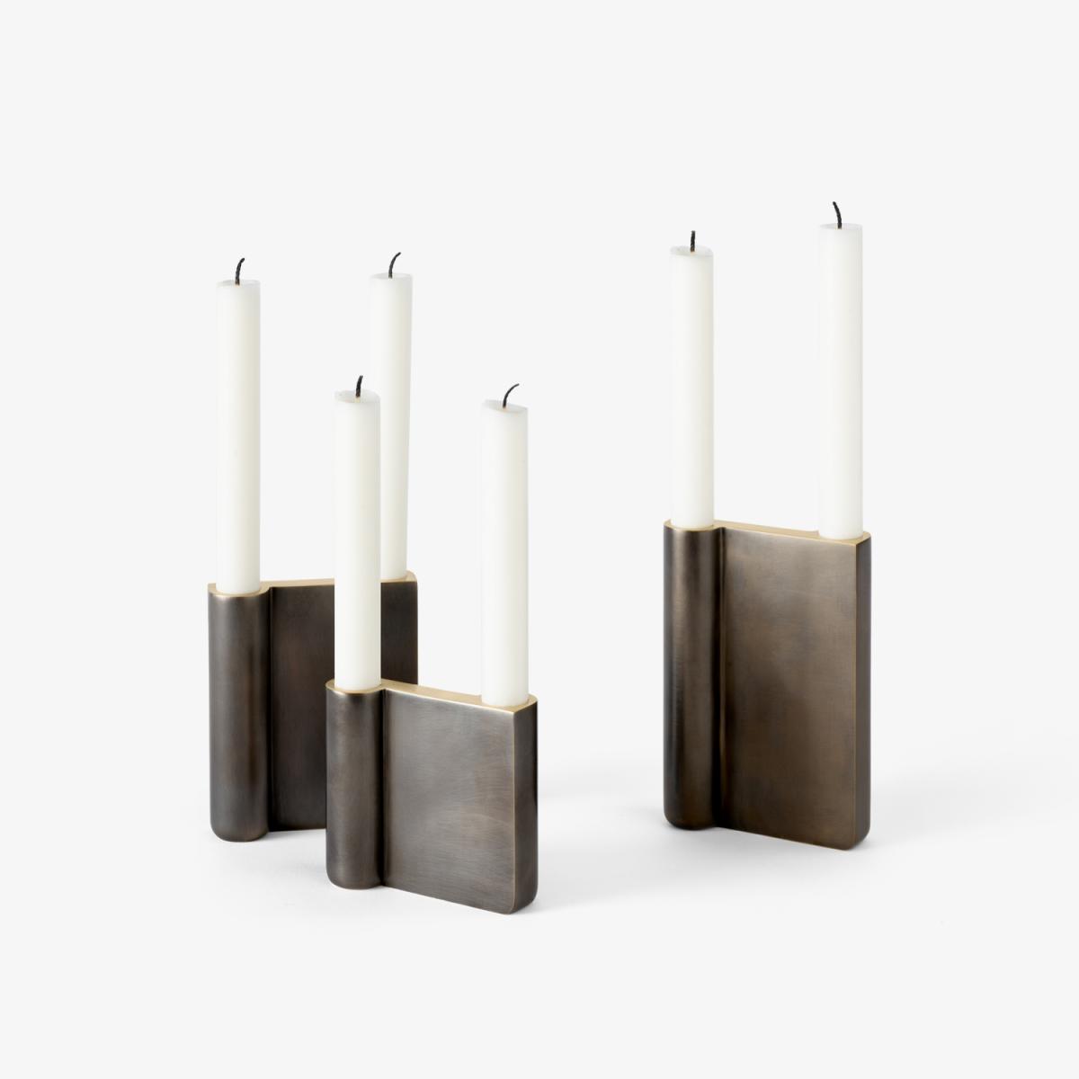 Collect candle holder SC41 bronzed brass – image 2