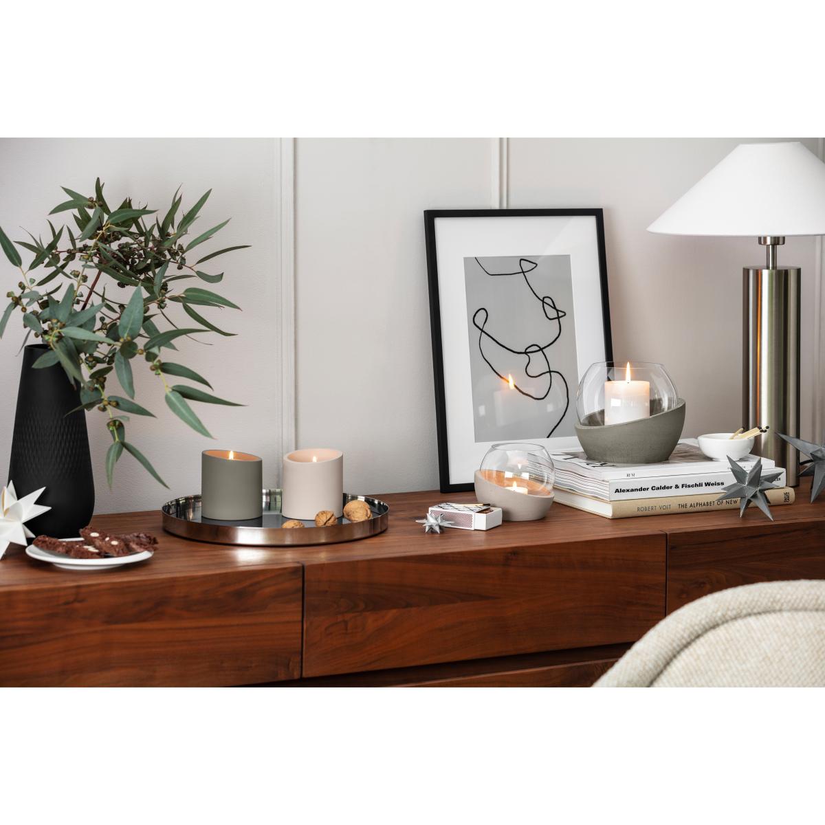 Villeroy & Boch NewMoon Home candle holder 14.5x17 cm Taupe – image 3
