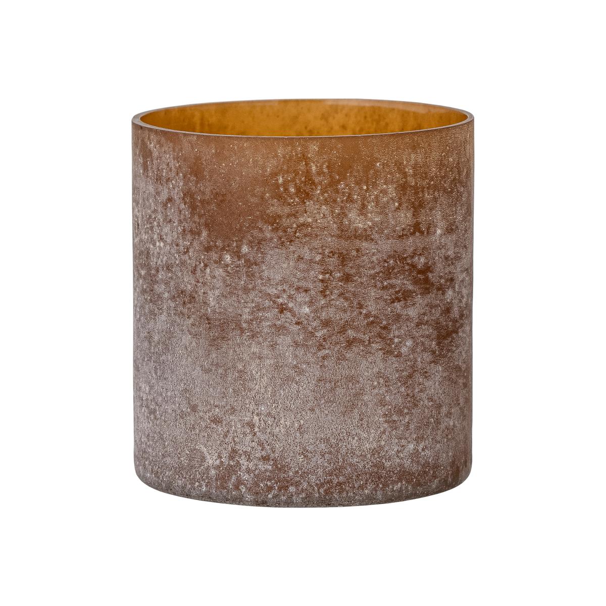 Macha lantern/vase Ø10 cm Brown – image 1