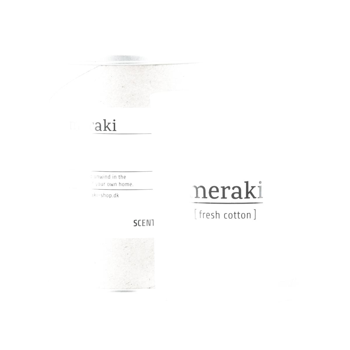 Meraki scented candle 12 hours Fresh cotton – image 3