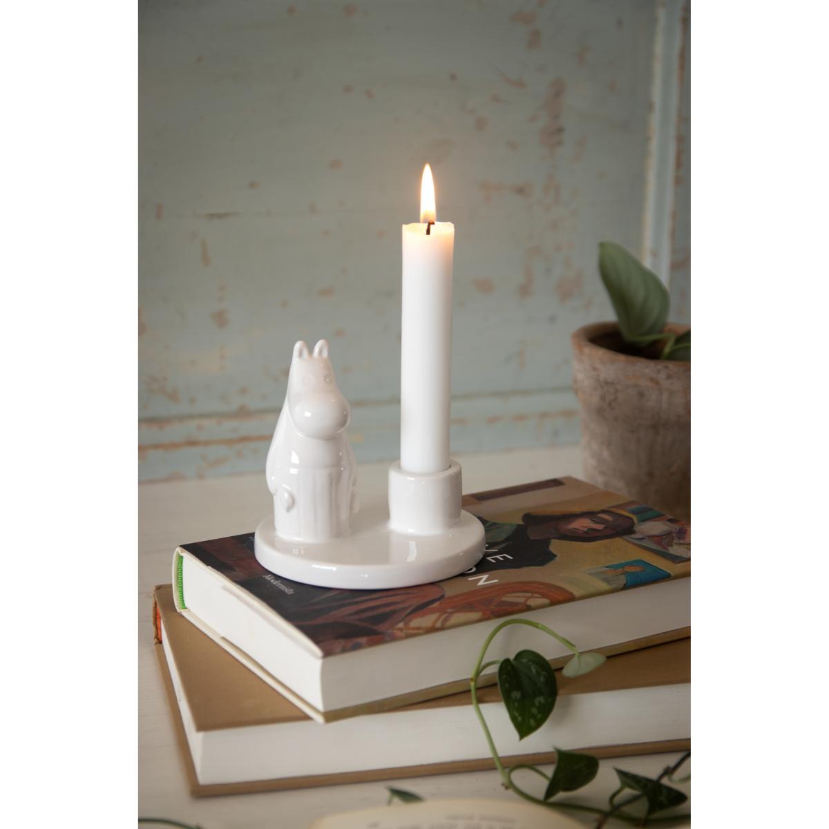 Pluto Design Moominmamma candle sticks ceramic White – image 2