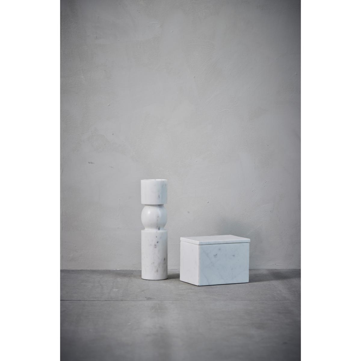 Lene Bjerre Ellia candle holder 30 cm White – image 2