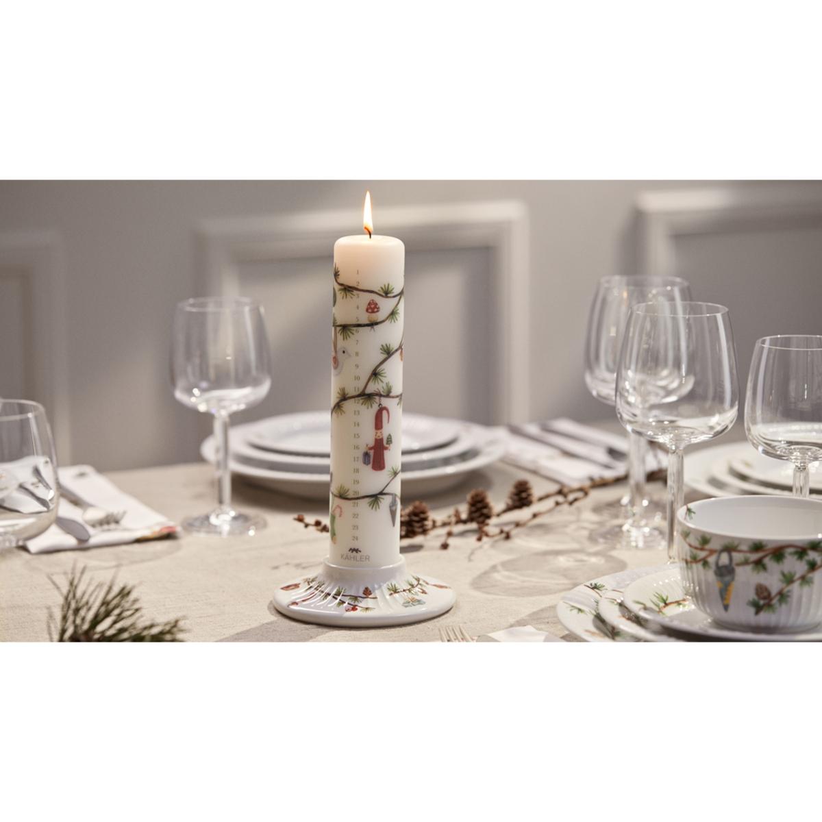 Kähler Hammershøi Christmas Advent candle Ø5 cm 2023 – image 4