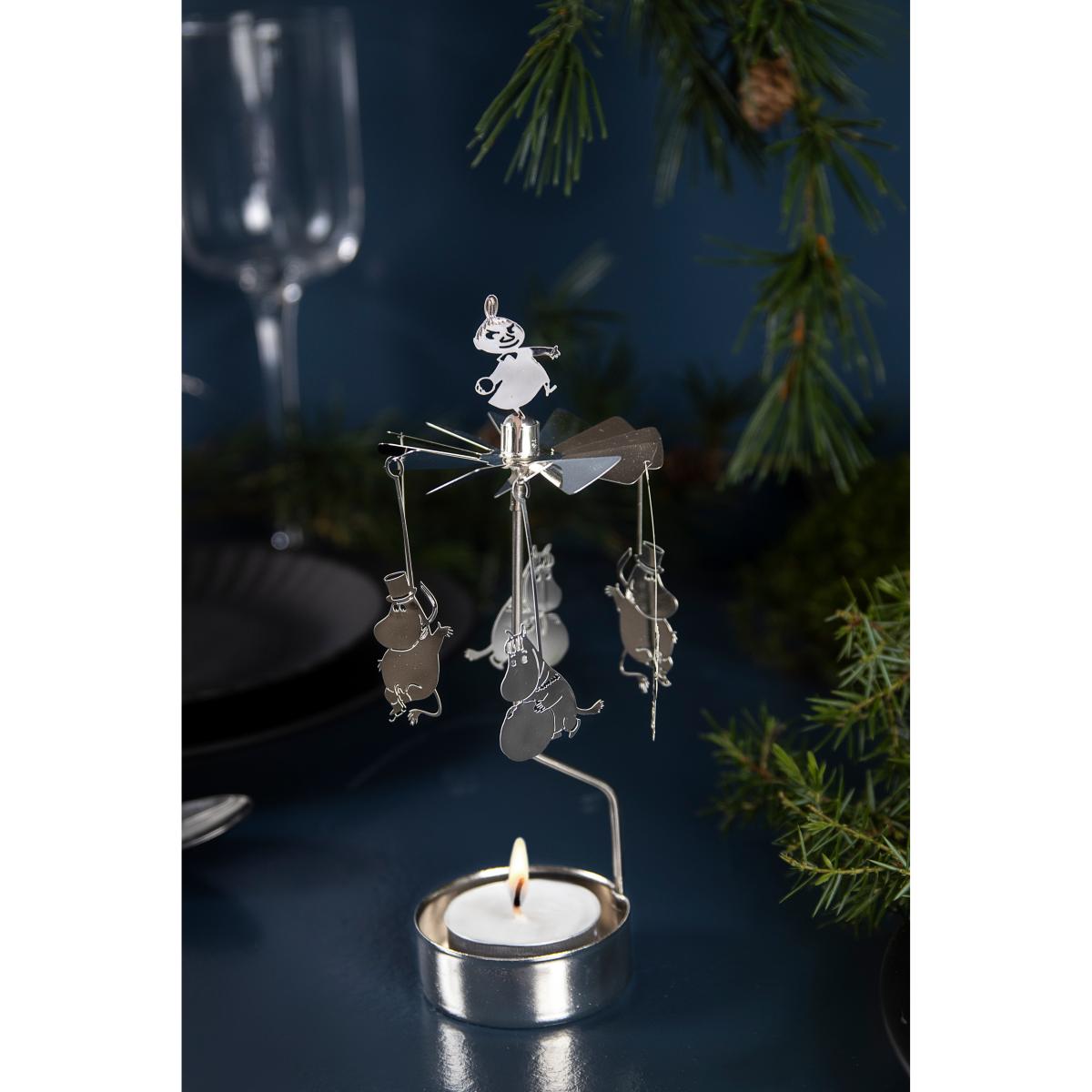Moomin rotary candleholder Winter – image 3