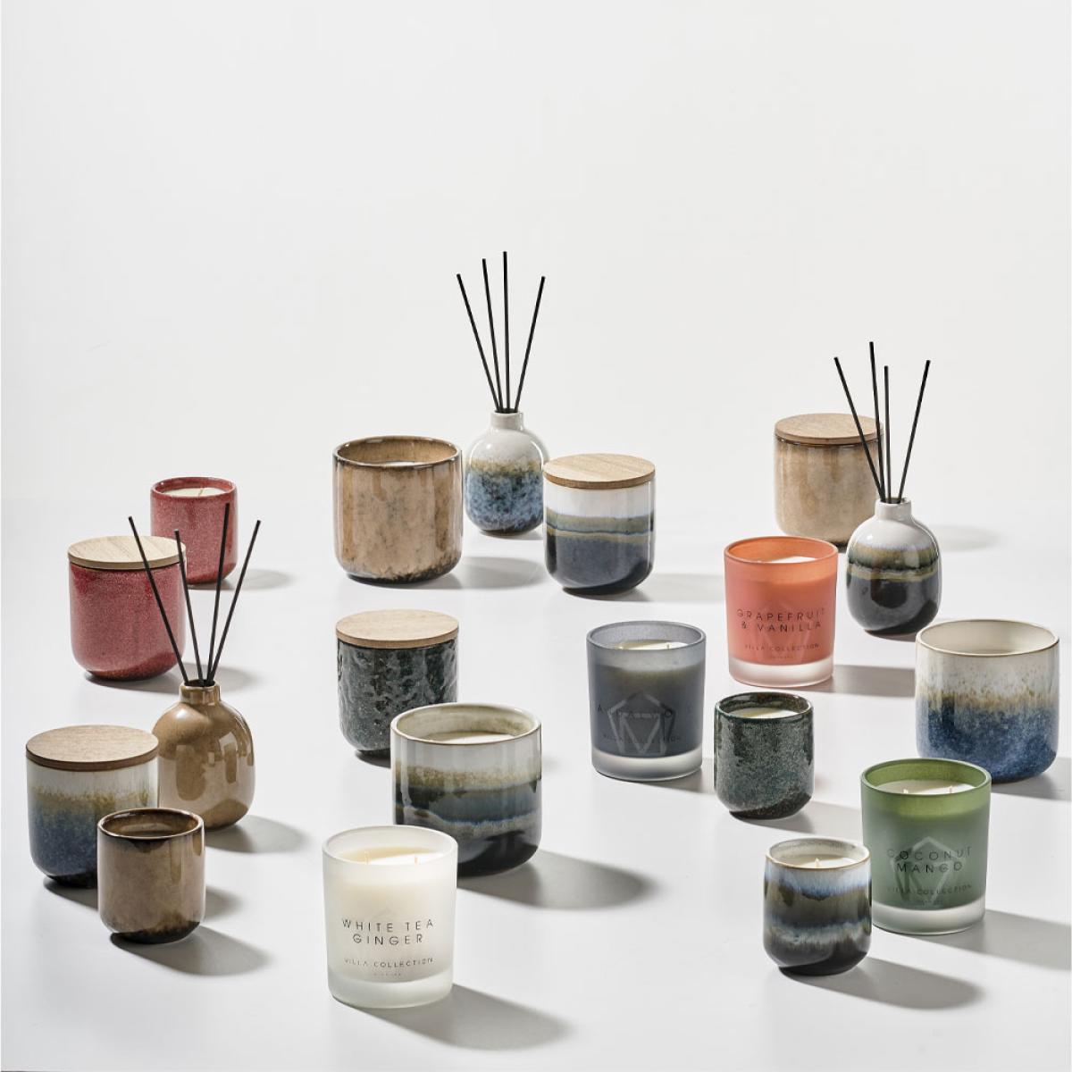 Villa Collection Villa Collection scented candle grey - sandalwood – image 2