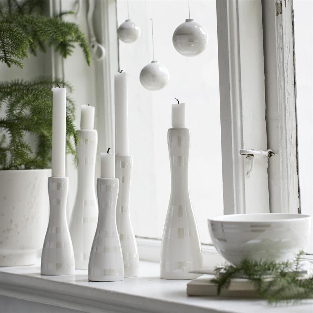 Omaggio candlestick small pearl – image 4