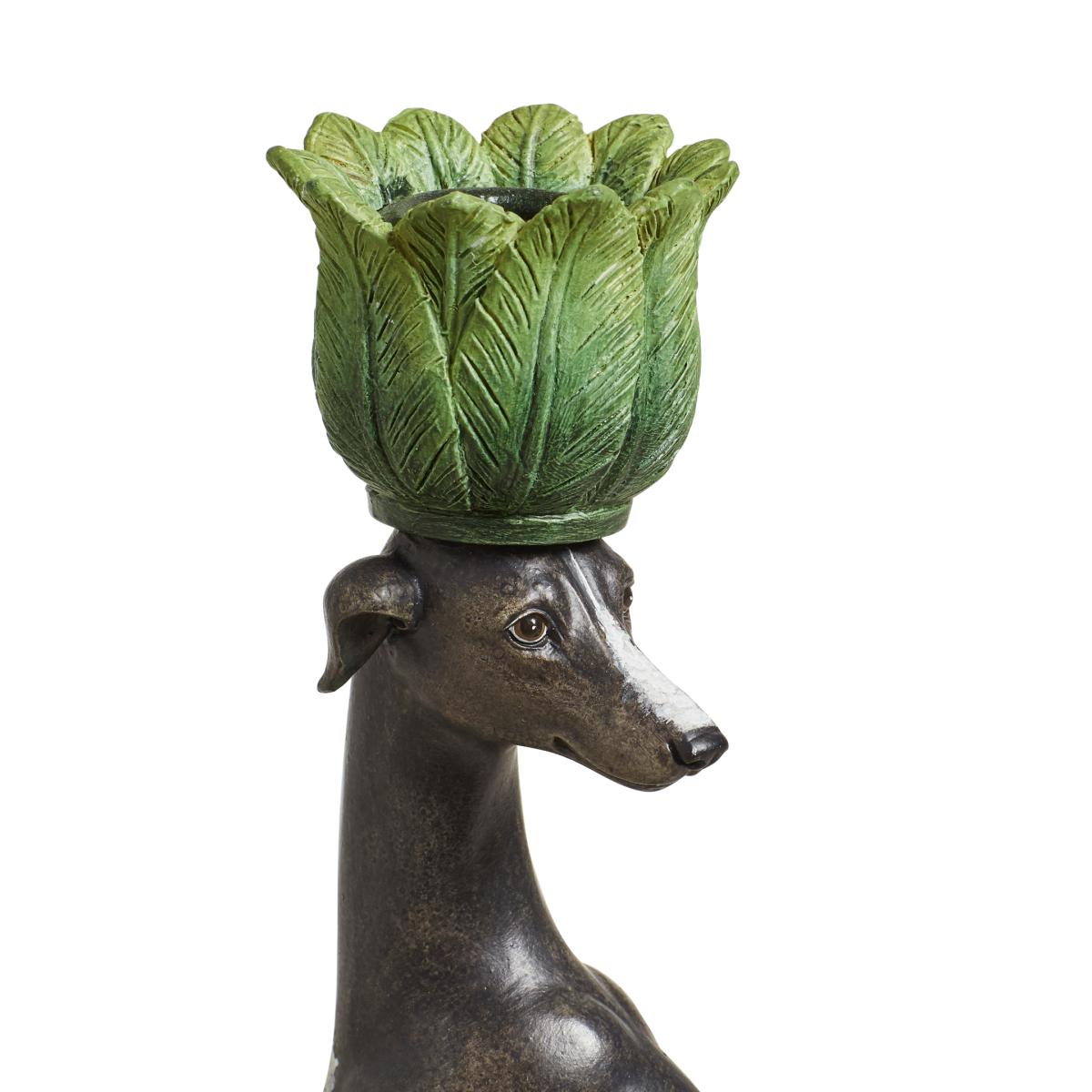 Wezea Whippet Candle Holders - Charcoal – image 4
