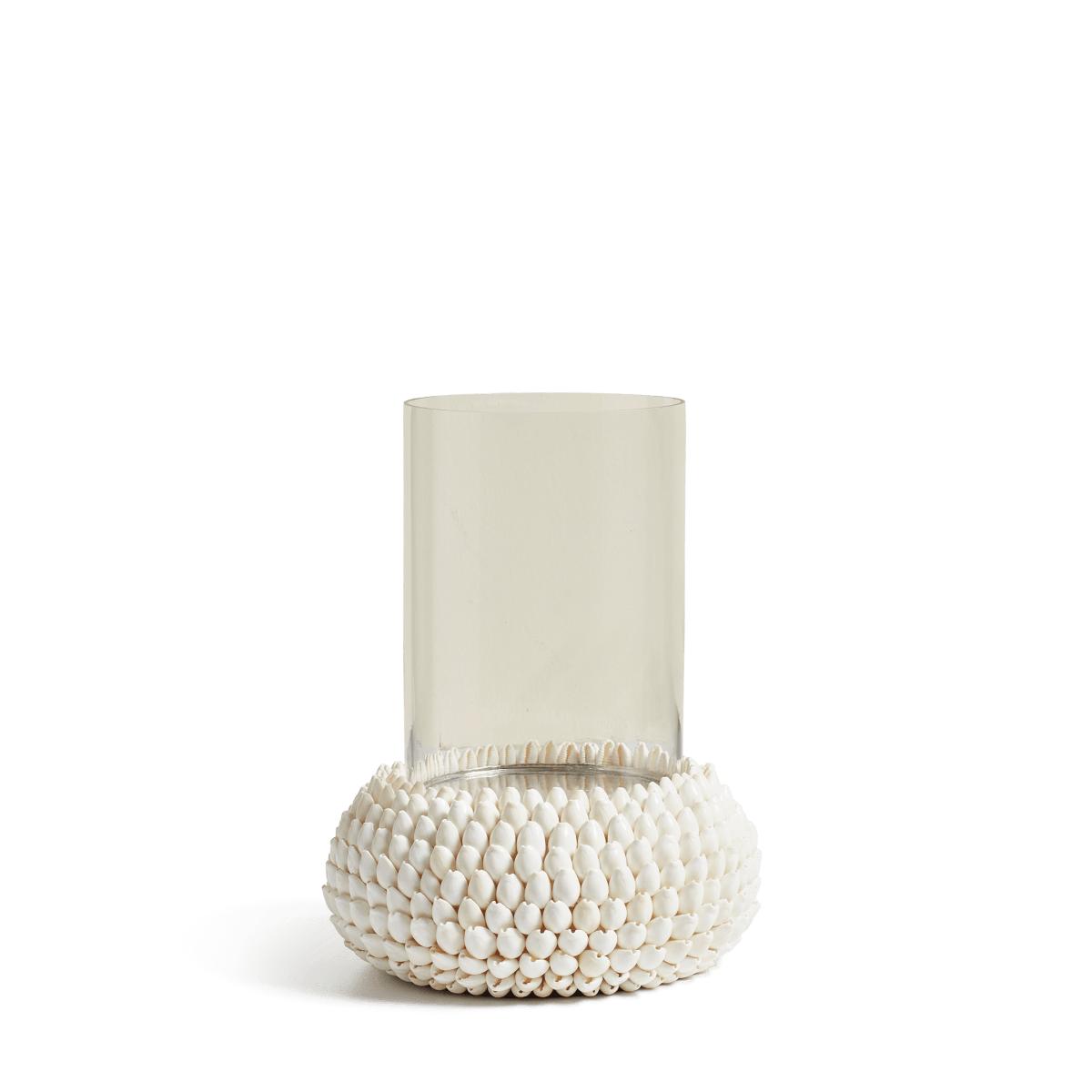 Medium Sanibel Shell Candle Holder - White – image 2
