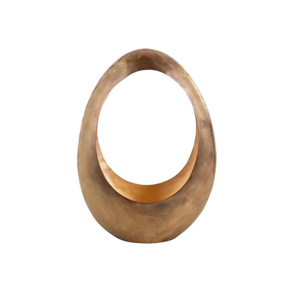 Richmond Cassia Gold Candle Holder / Small – image 2