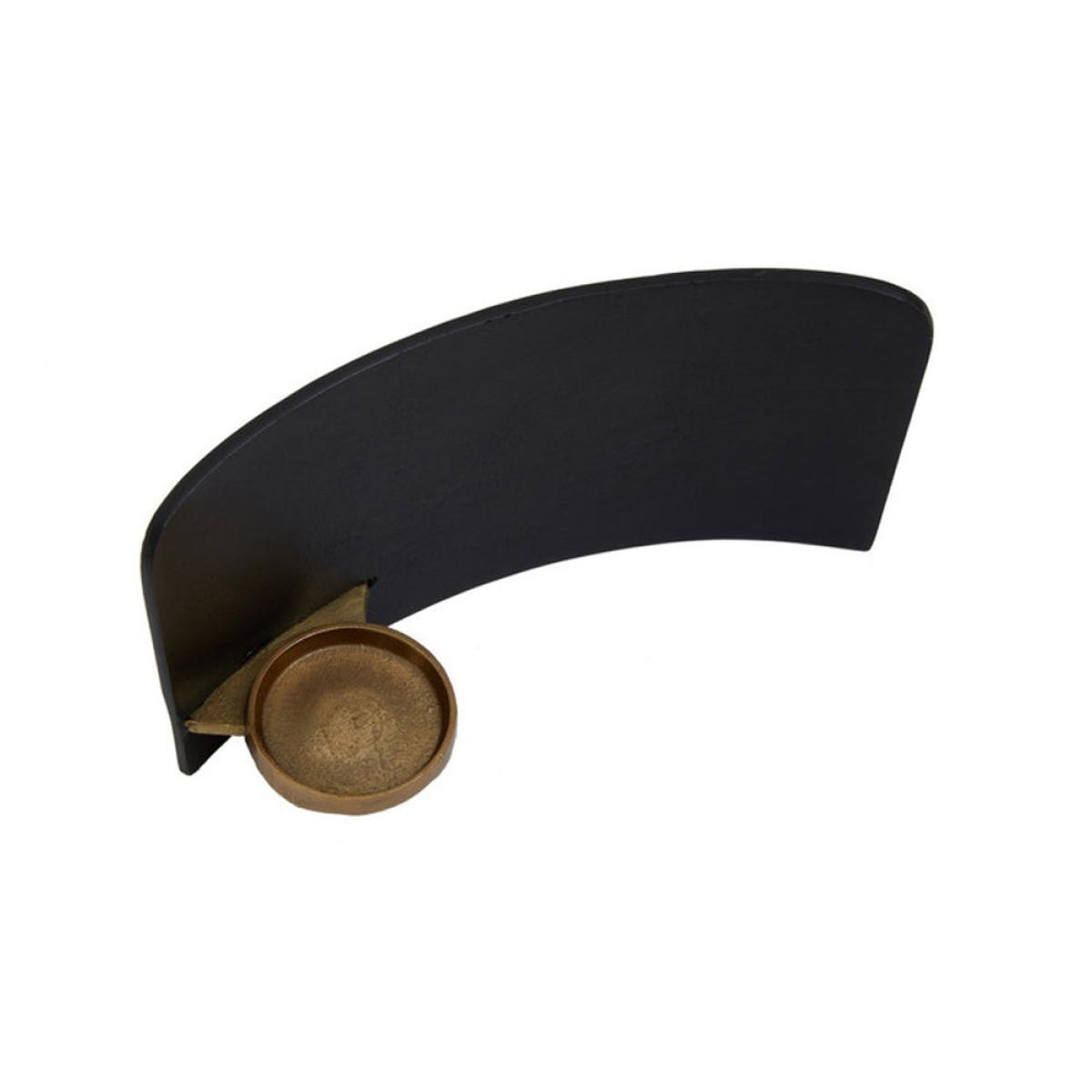 Olivia's Black And Gold Candle Stand – image 2