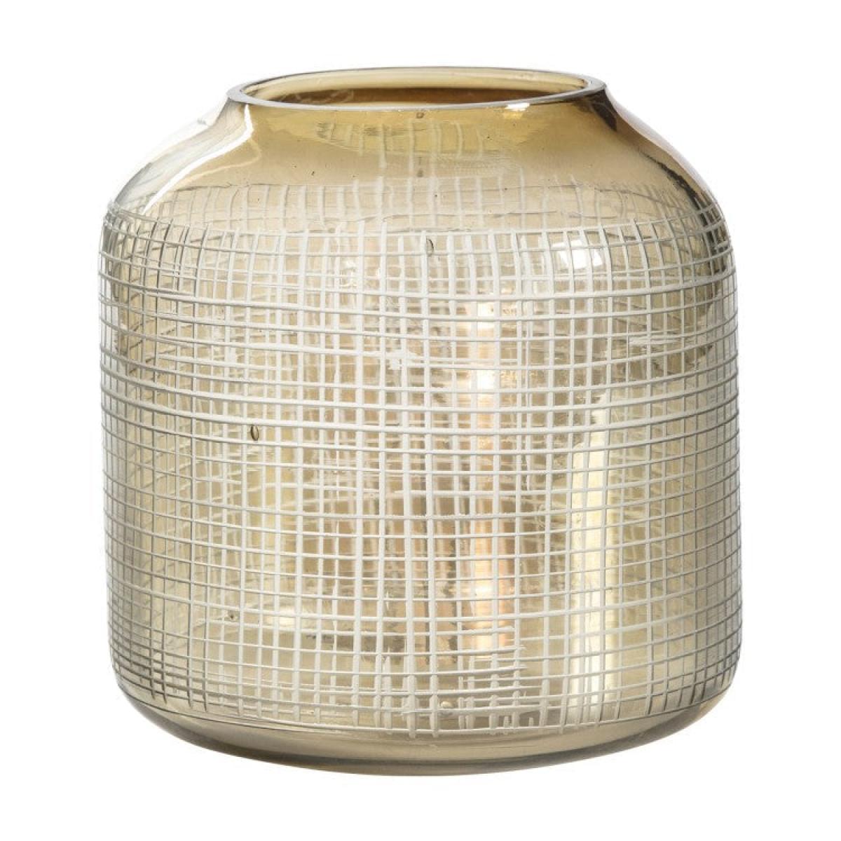 Gallery Direct Bessan Mesh Cut Brown Round Candle Holder Small | Outlet / Small – image 2