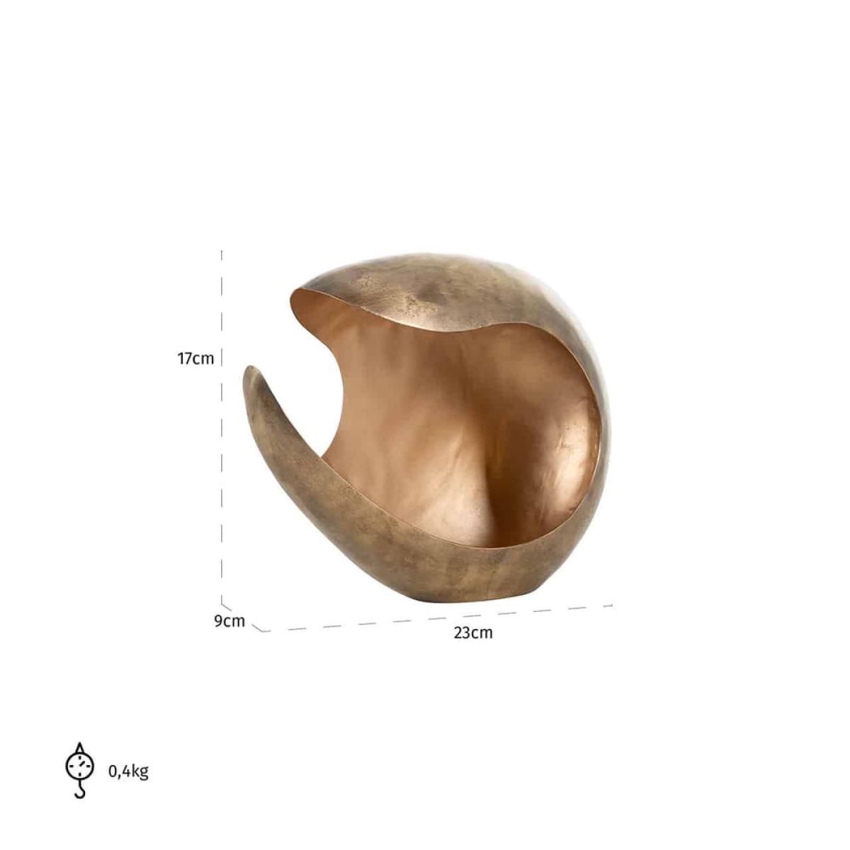 Richmond Chenna Gold Candle Holder | Outlet – image 4