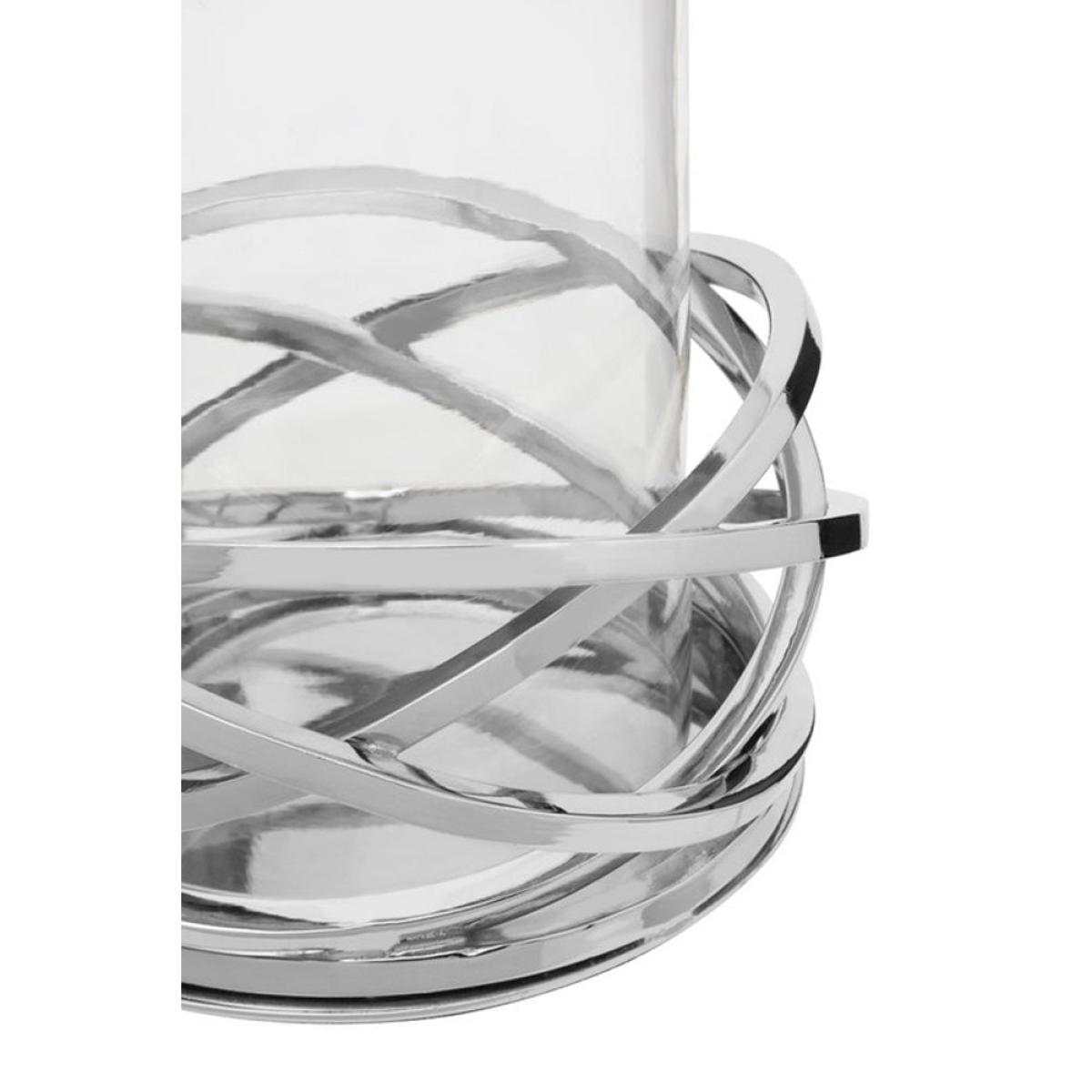 Olivia's Luxe Collection - Twist Candle Holder in Silver | Outlet – image 5