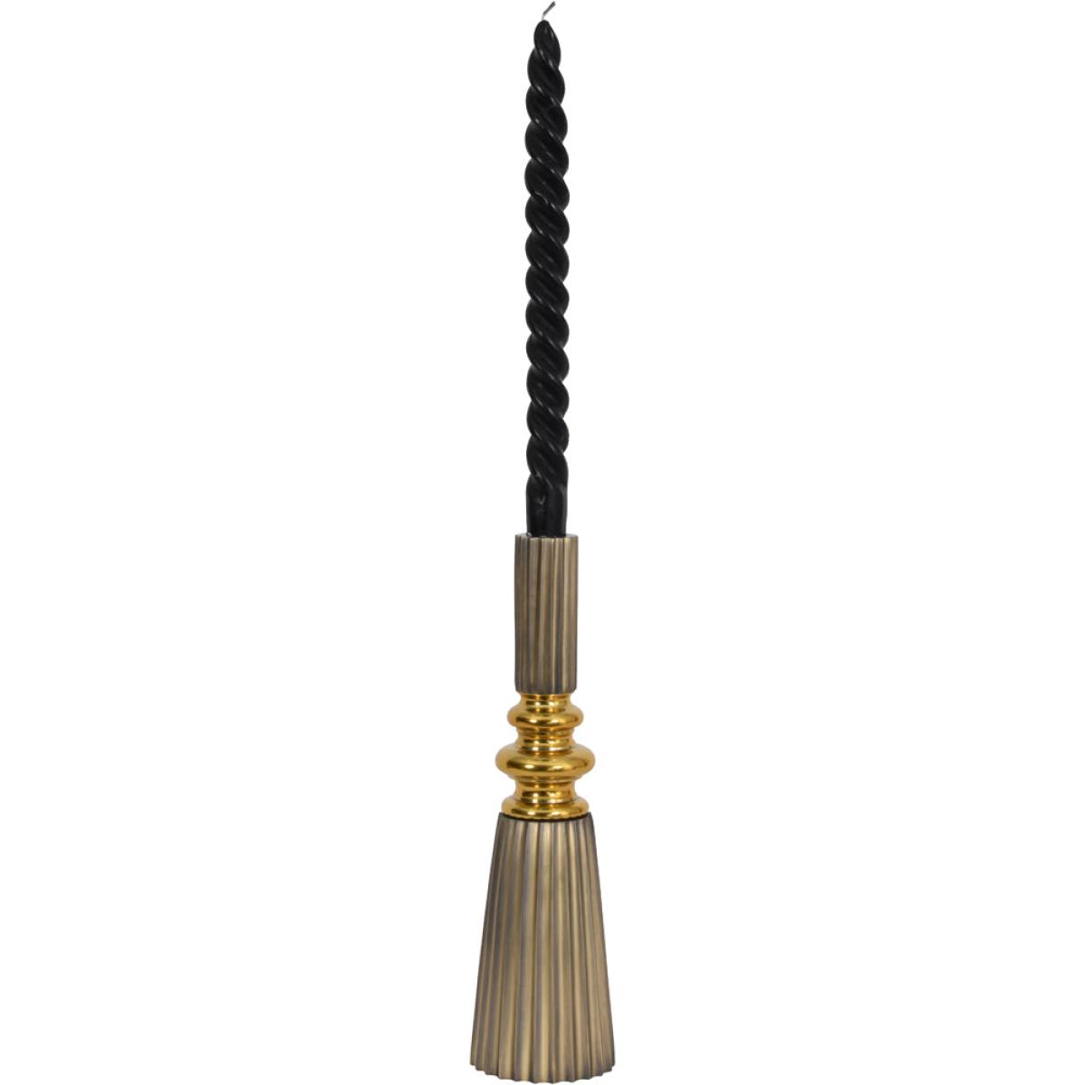 Libra Luxurious Glamour Collection - Solid Brass Candle Holder Brass – image 2