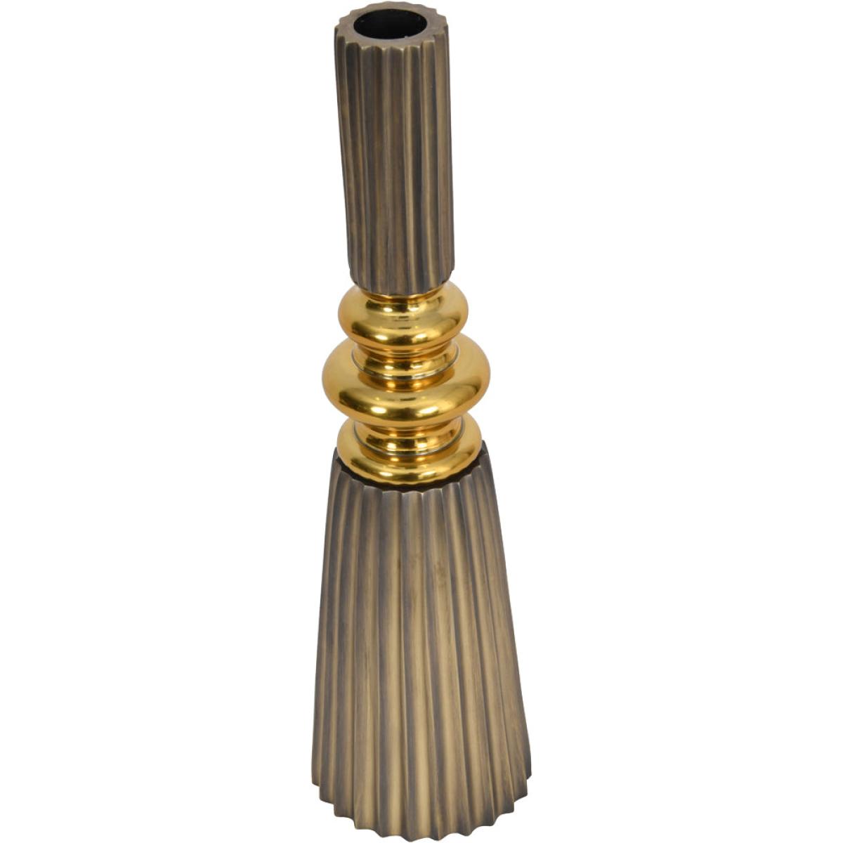 Libra Luxurious Glamour Collection - Solid Brass Candle Holder Brass – image 3