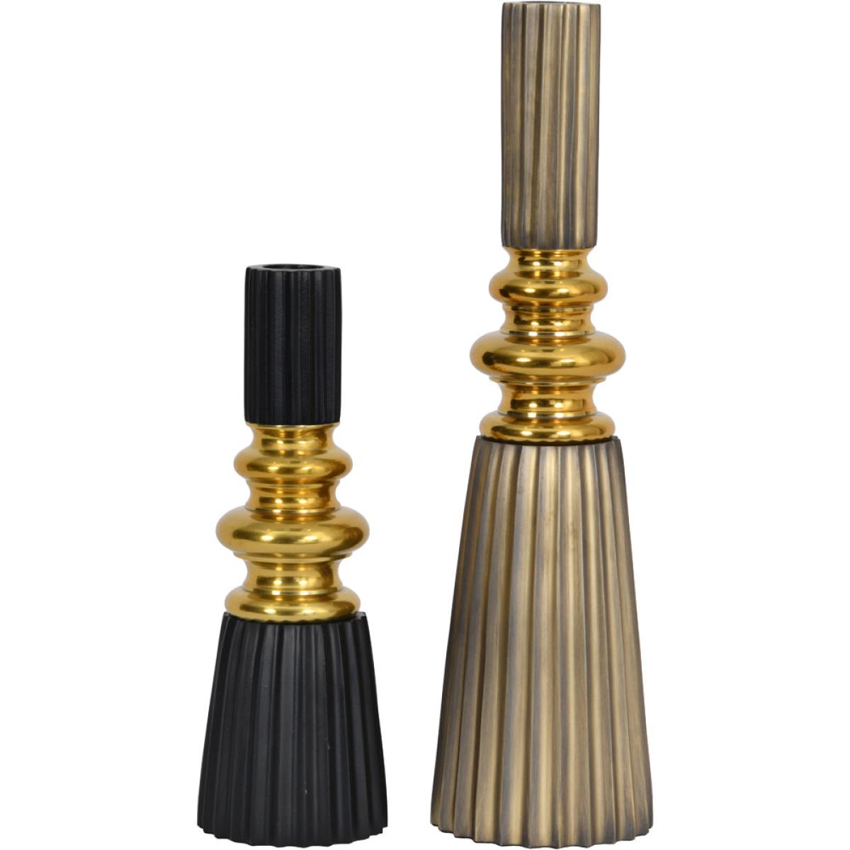 Libra Luxurious Glamour Collection - Solid Brass Candle Holder Brass – image 6