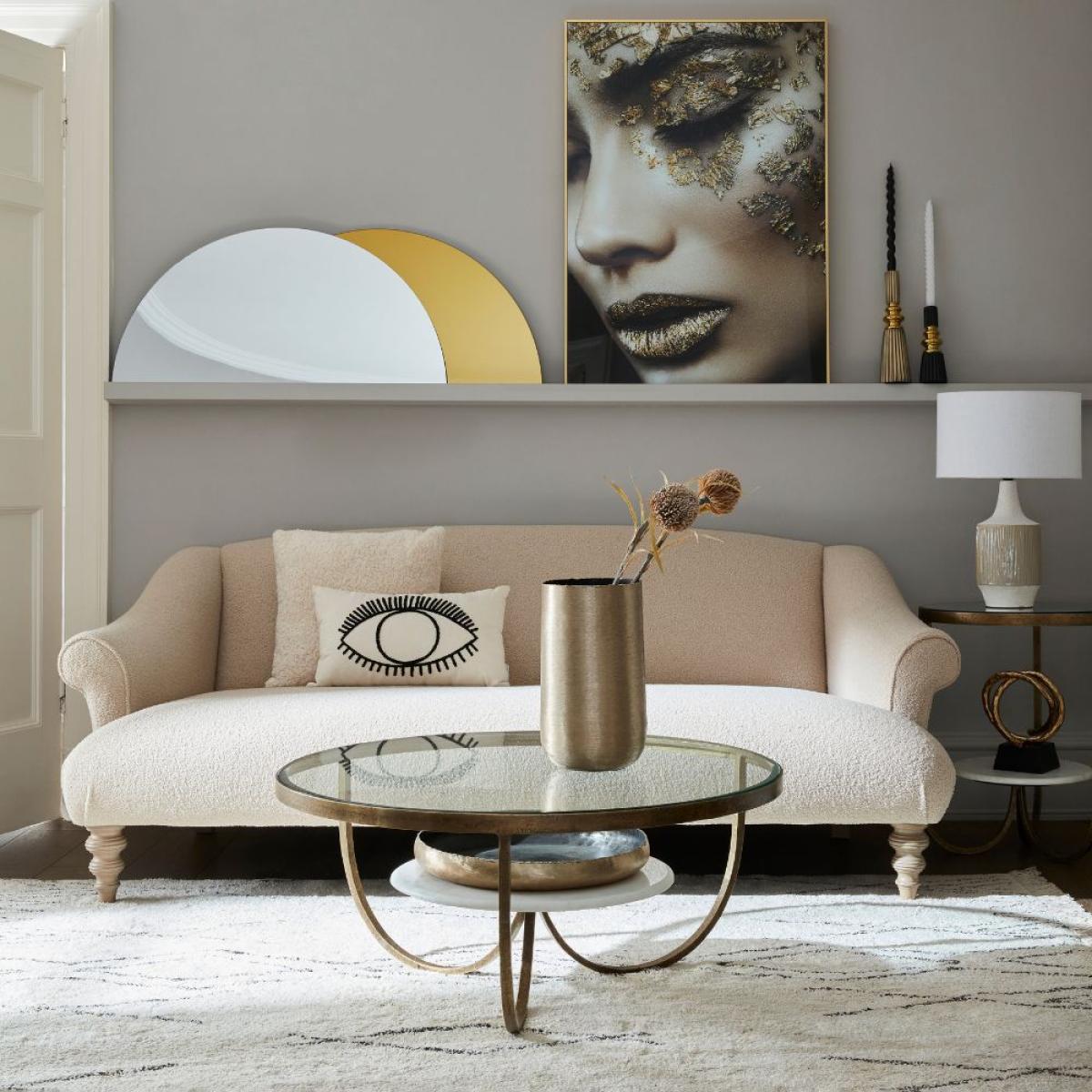 Libra Luxurious Glamour Collection - Solid Brass Candle Holder Brass – image 7