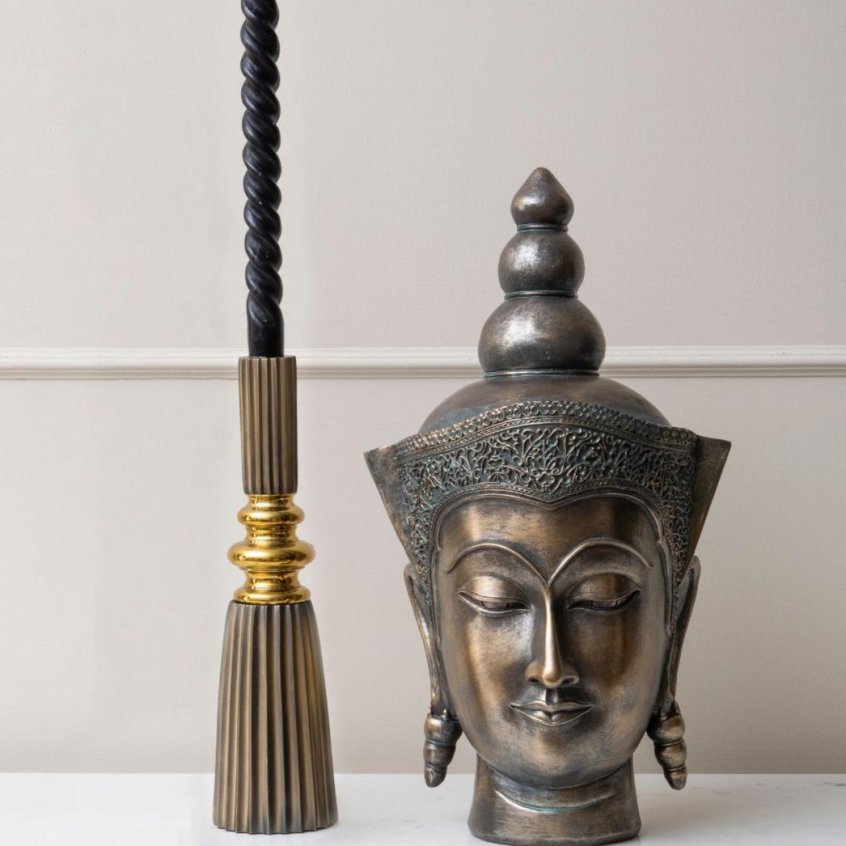 Libra Luxurious Glamour Collection - Solid Brass Candle Holder Brass – image 8