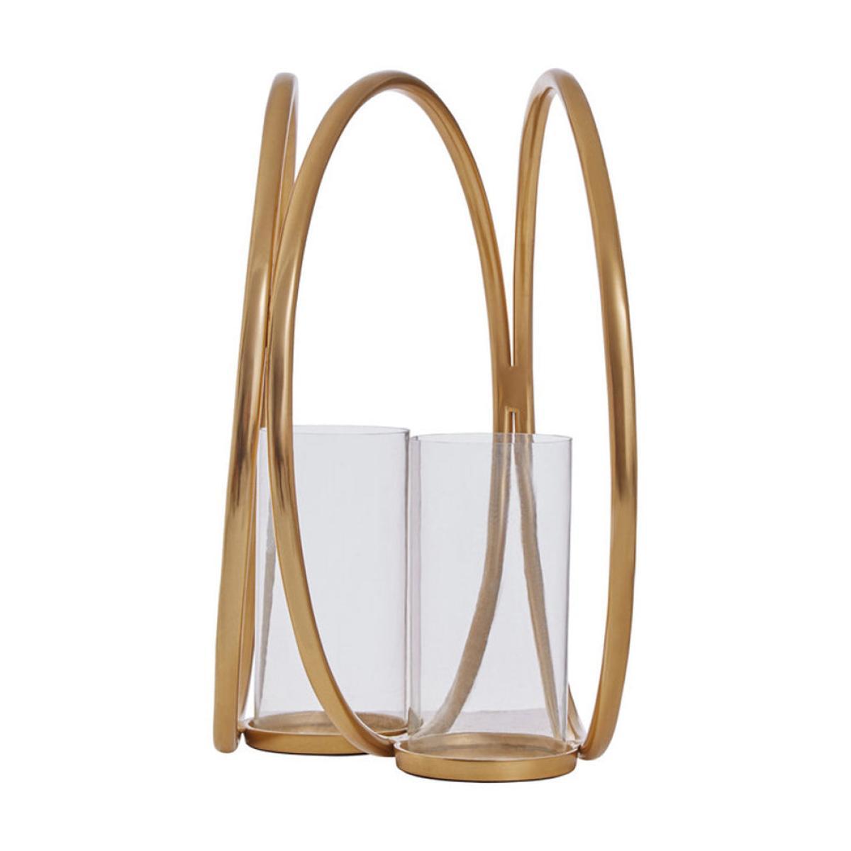 Olivia's Double Ring Gold Candle Holder / Large – image 11