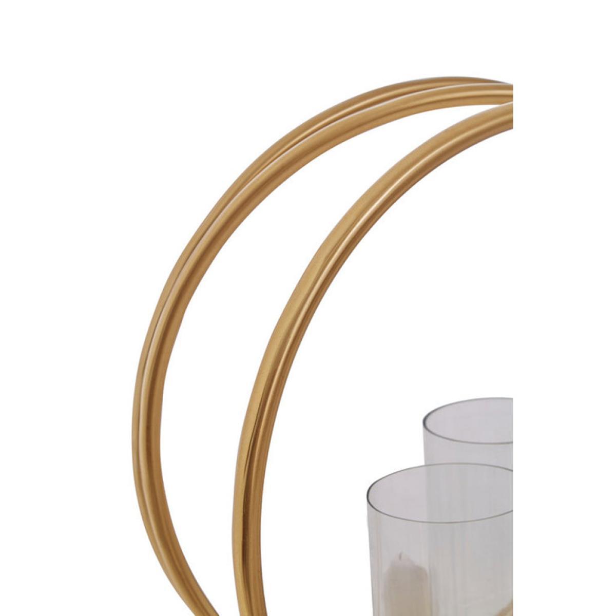 Olivia's Double Ring Gold Candle Holder / Large – image 13
