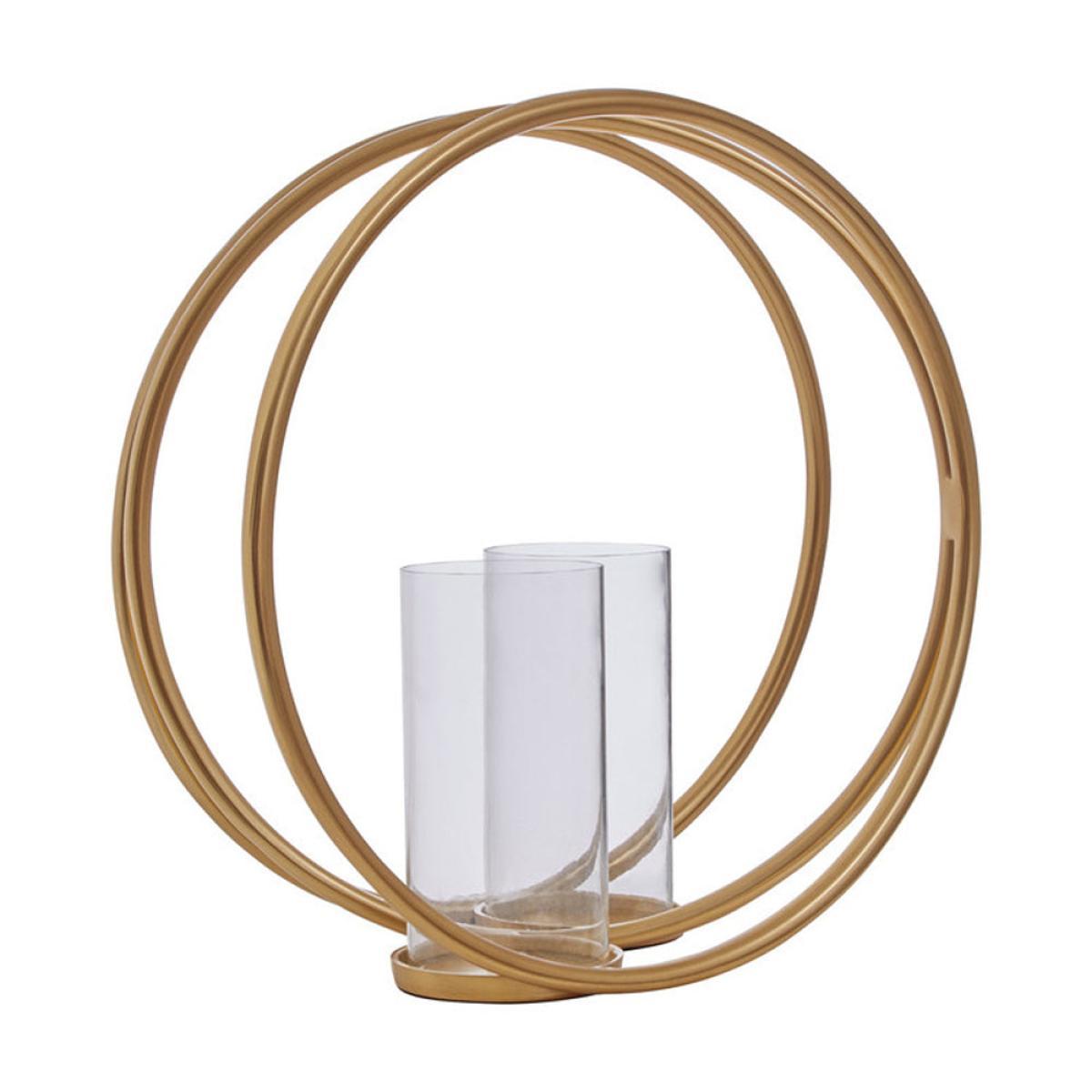 Olivia's Double Ring Gold Candle Holder / Large – image 16