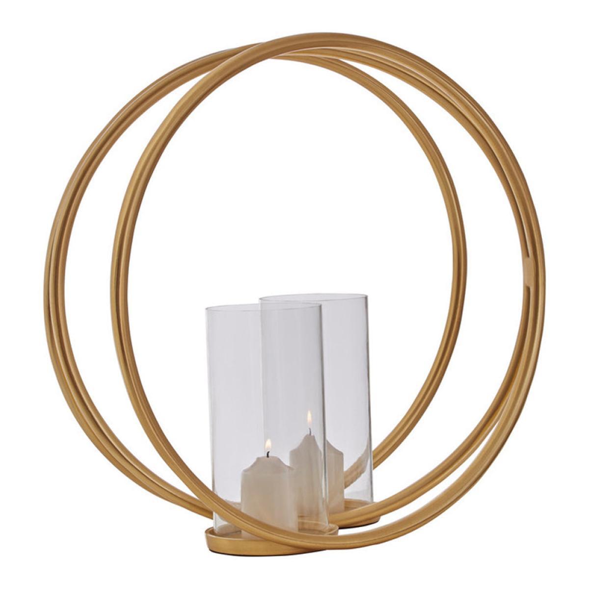 Olivia's Double Ring Gold Candle Holder / Large – image 10
