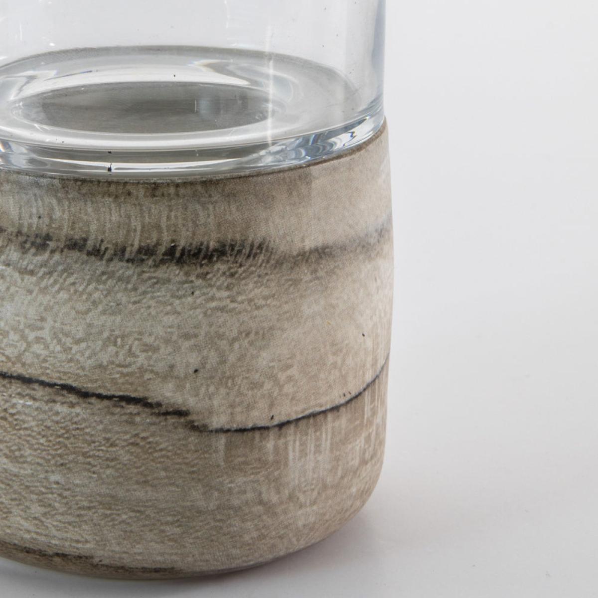 Gallery Interiors Sahara Hurricane Lamp Natural – image 2