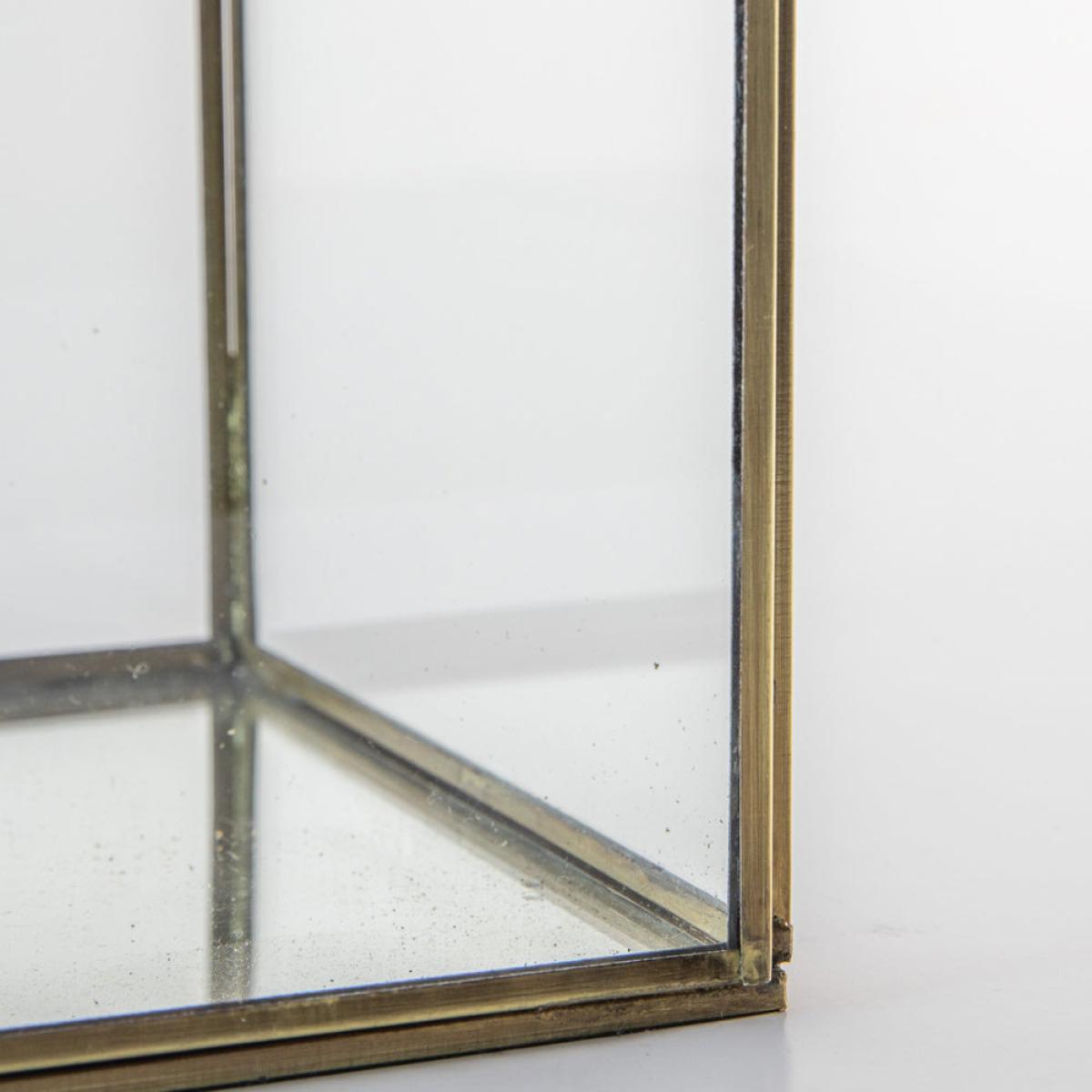 Gallery Interiors Loane Candle Holder in Antique Brass | Outlet / Medium – image 6
