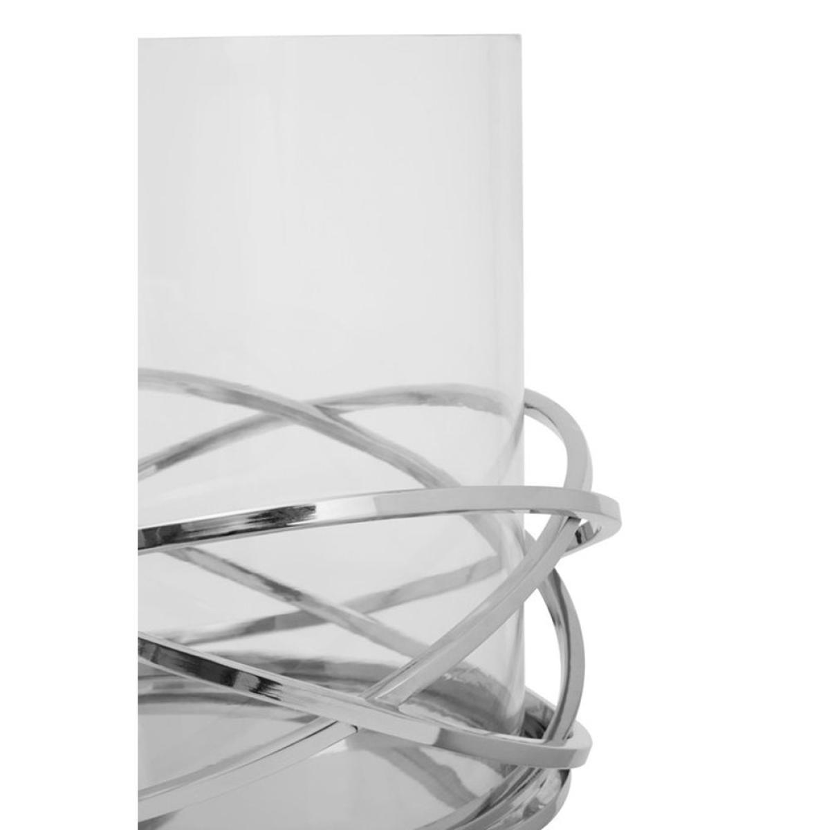 Olivia's Twist Silver Candle Holder Large – image 6