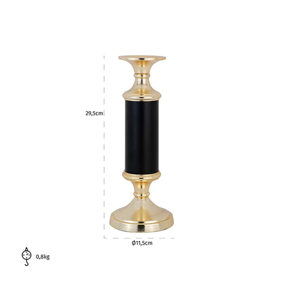 Richmond Clay Gold Candle Holder – image 2