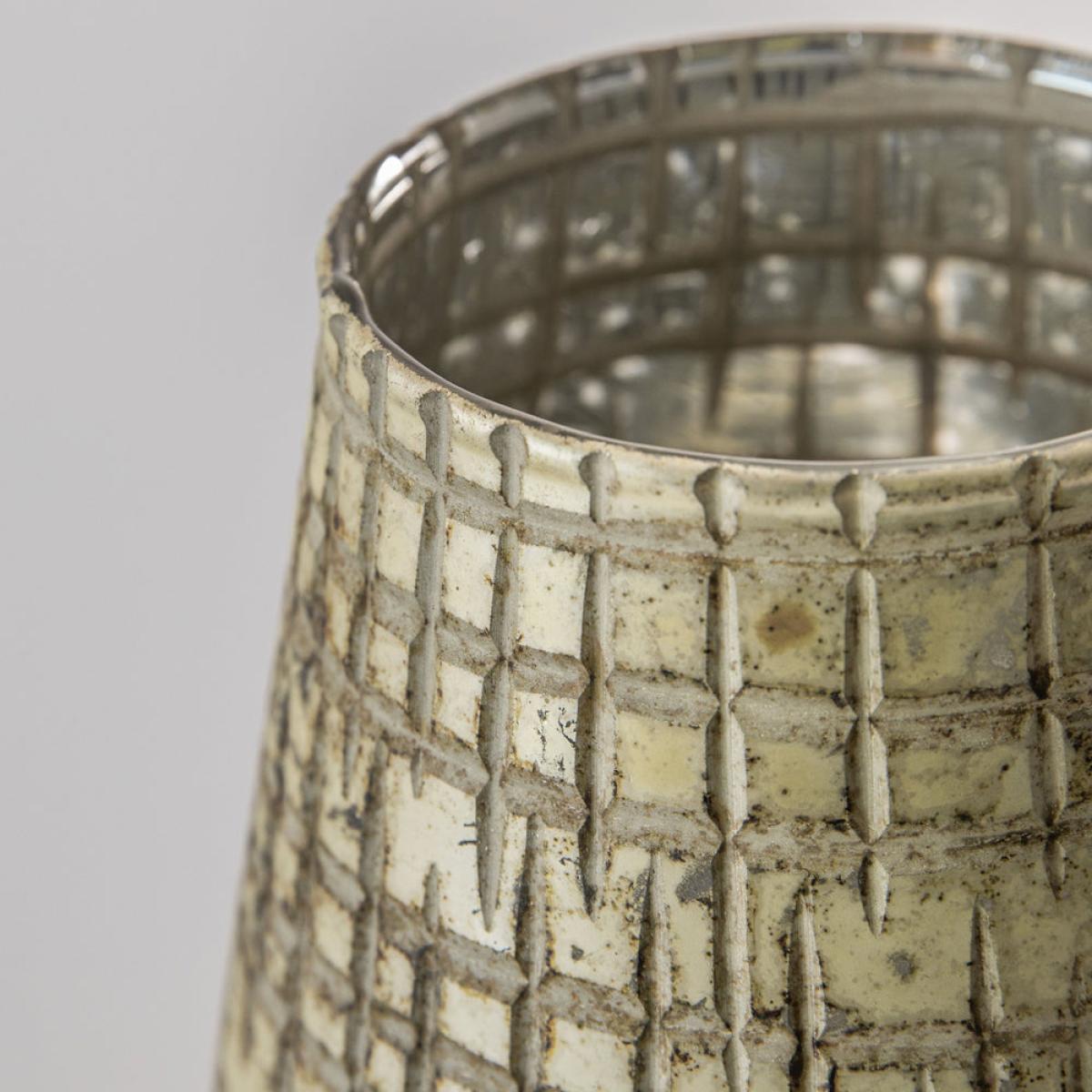 Gallery Interiors Reid Candle Holder Antique Gold – image 2