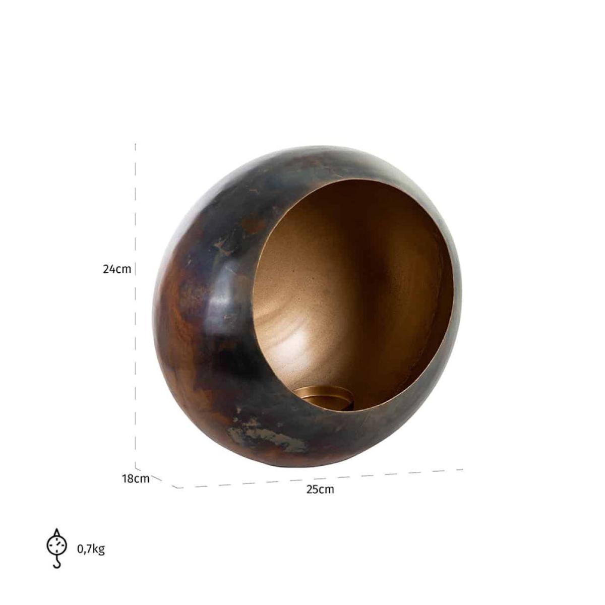 Richmond Catho Bronze Candle Holder / Large – image 5