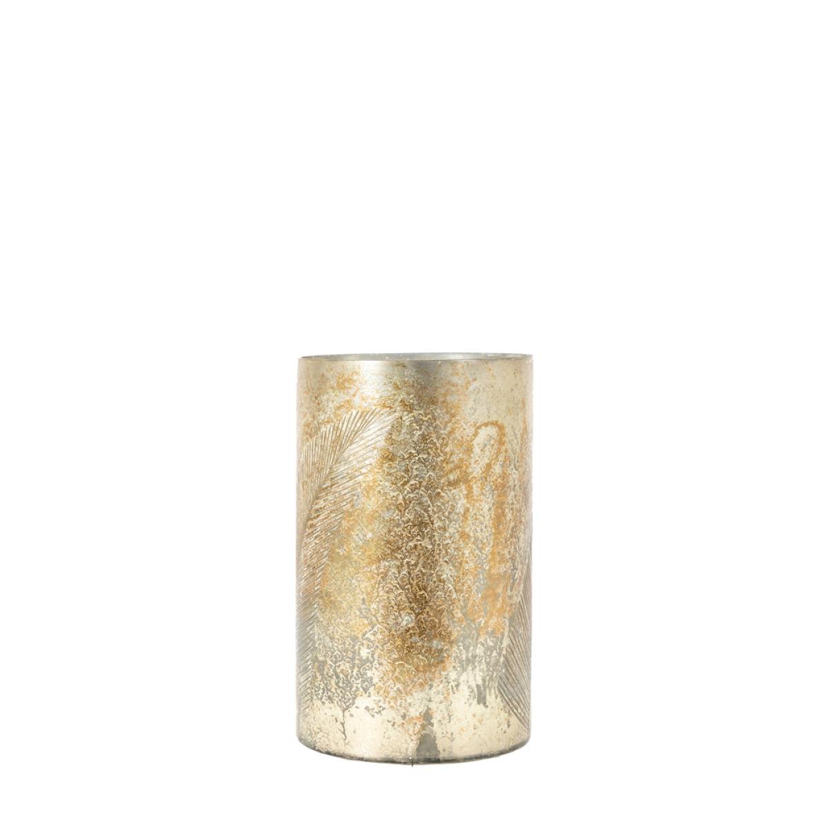 Gallery Interiors Flume Hurricane in Antique Gold | Outlet / Small – image 7