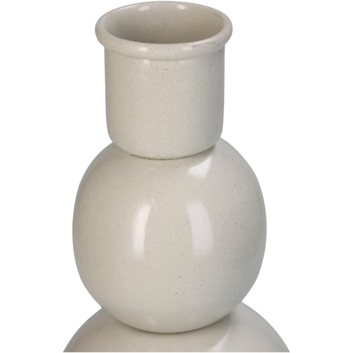 Libra Interiors Candle Stick Iron Ivory – image 3