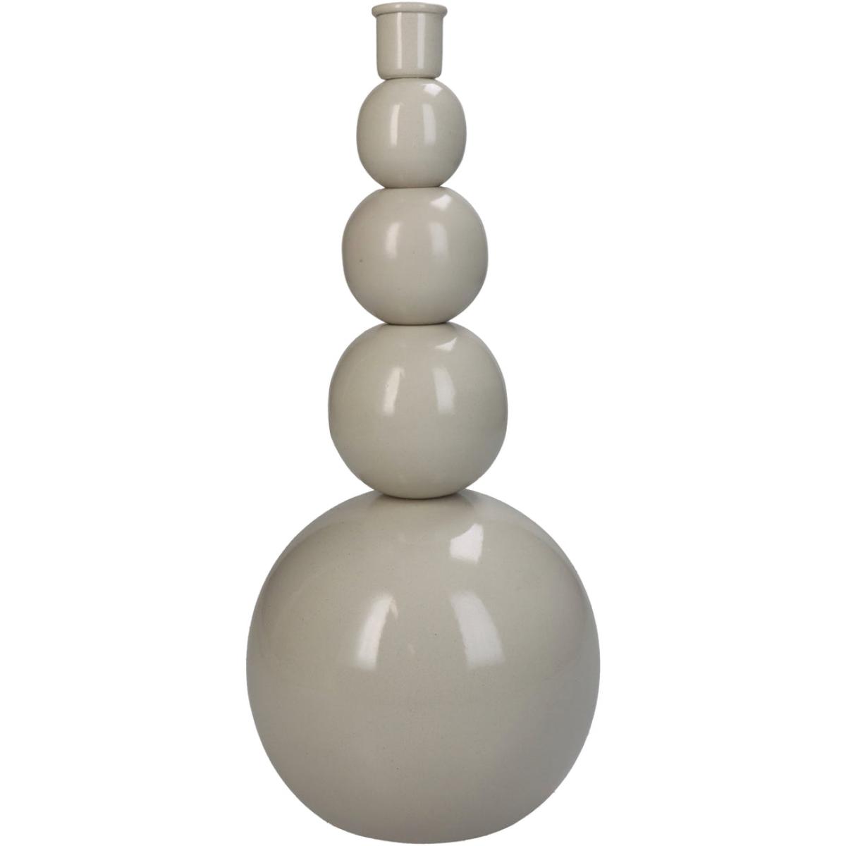 Libra Interiors Candle Stick Iron Ivory – image 4