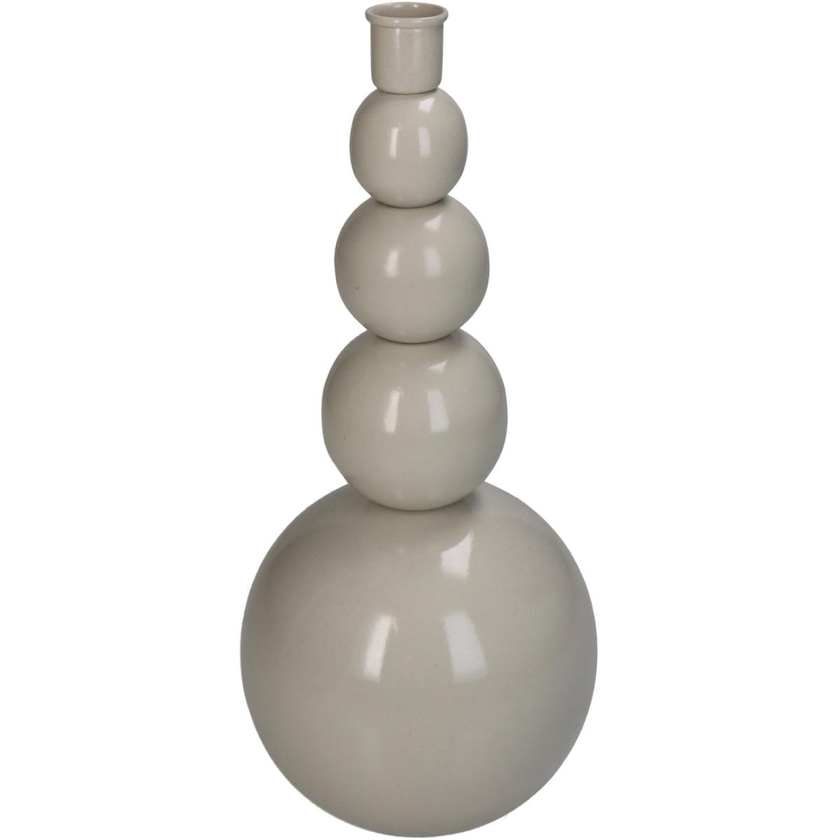 Libra Interiors Candle Stick Iron Ivory – image 5
