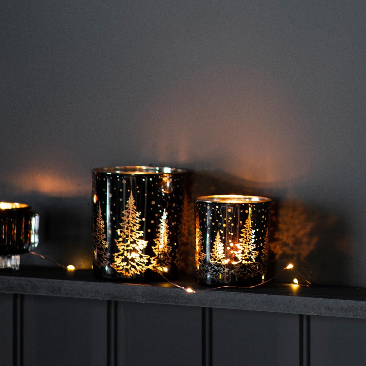 Gallery Interiors Salla Votive Black Gold / Large – image 4