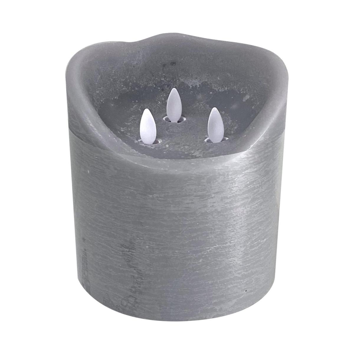 Cashmere Suede LED Pillar Candle – image 2