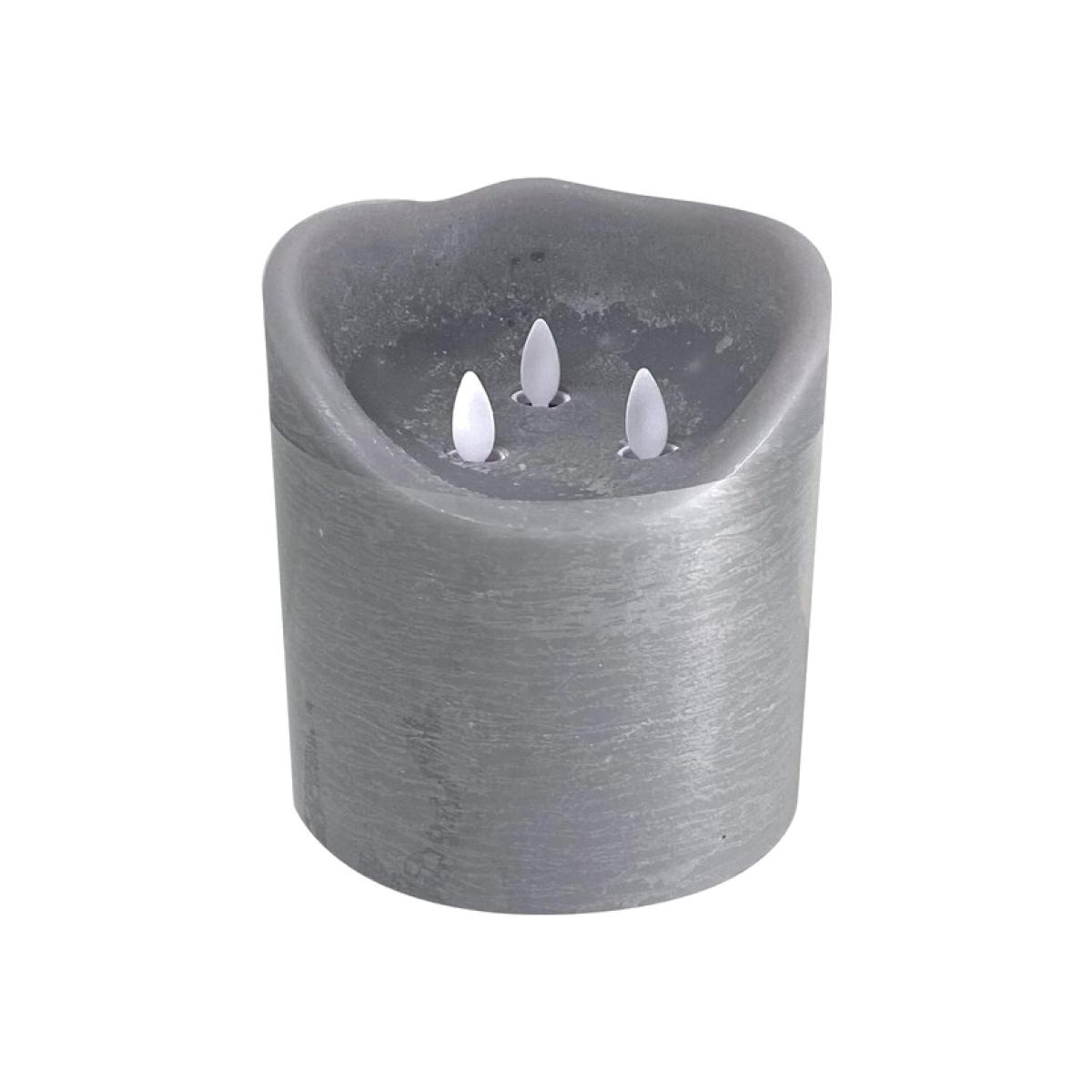 Cashmere Suede LED Pillar Candle – image 1