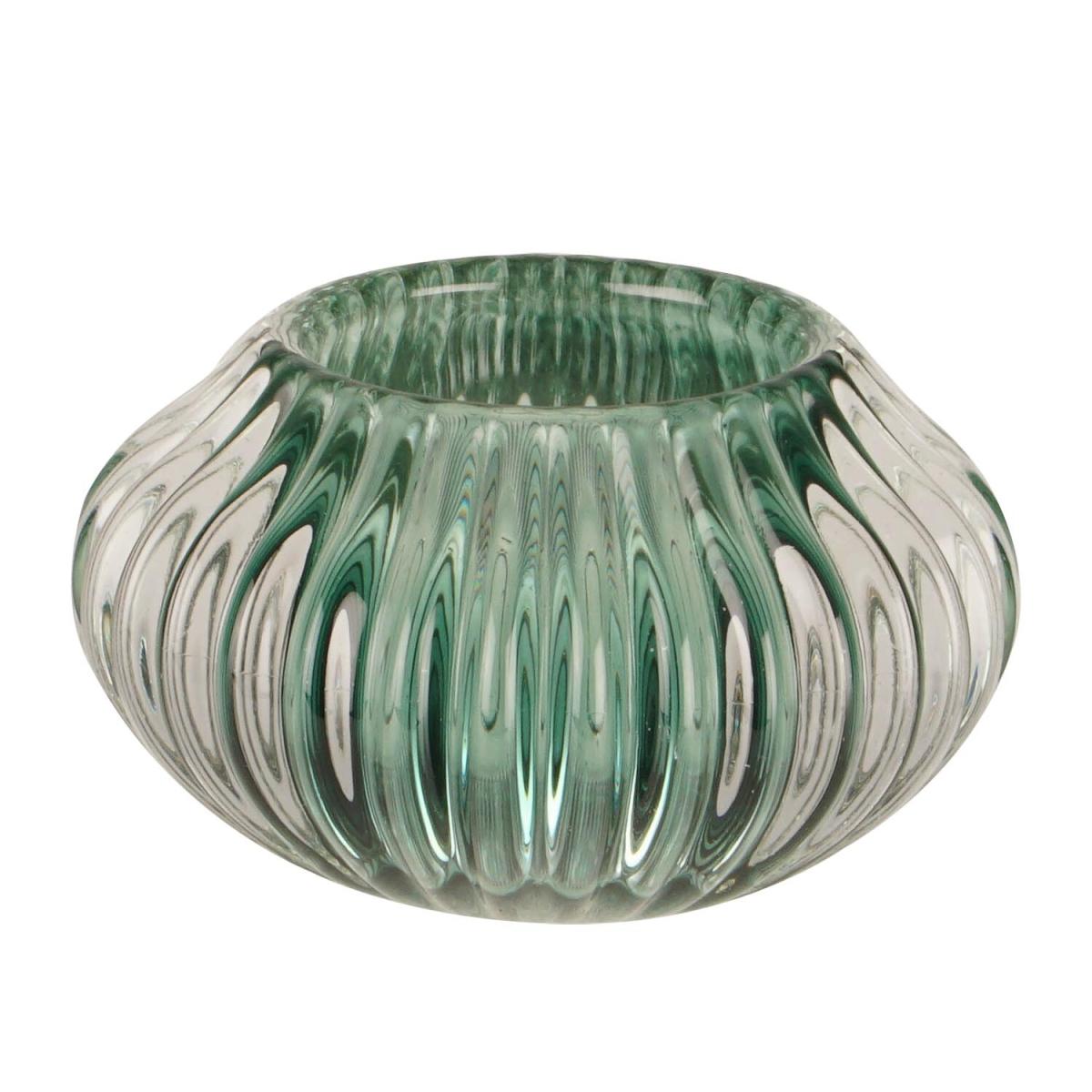 Set of 3 Glass Candle Holders – image 4