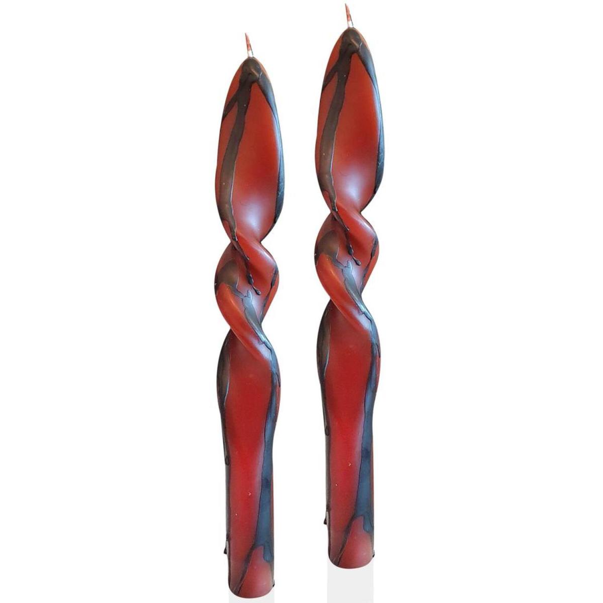 The Mia Mustard Spiral Candle, Set of 2 - Mustard Yellow – image 6