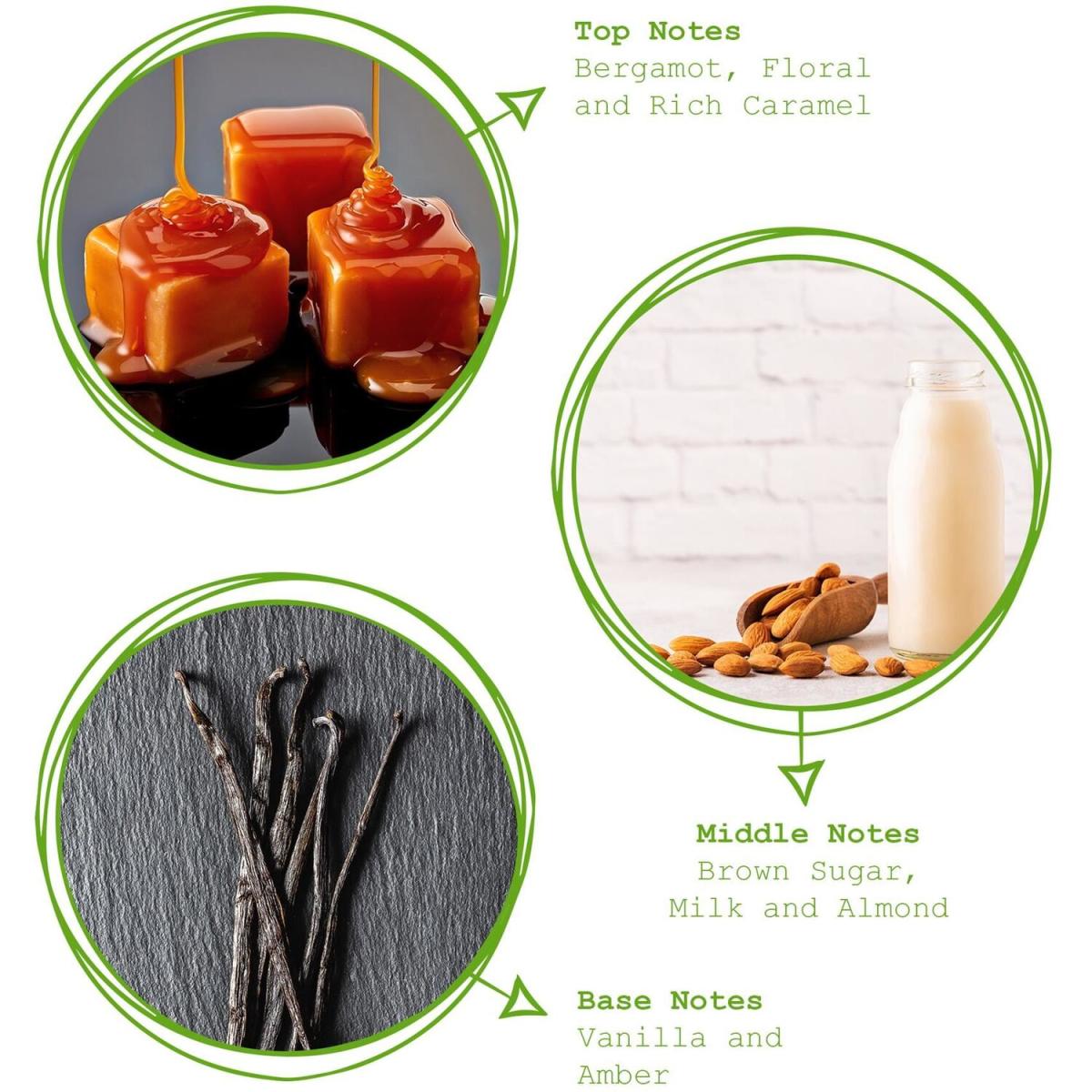 60g Soy Wax Scented Candle - Vanilla Caramel – image 2